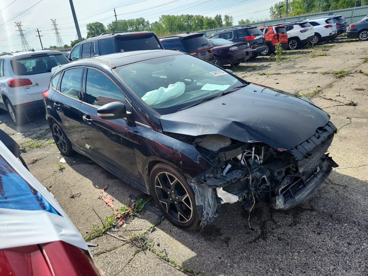 2013 Ford Focus St Черный vin: 1FADP3L98DL127517