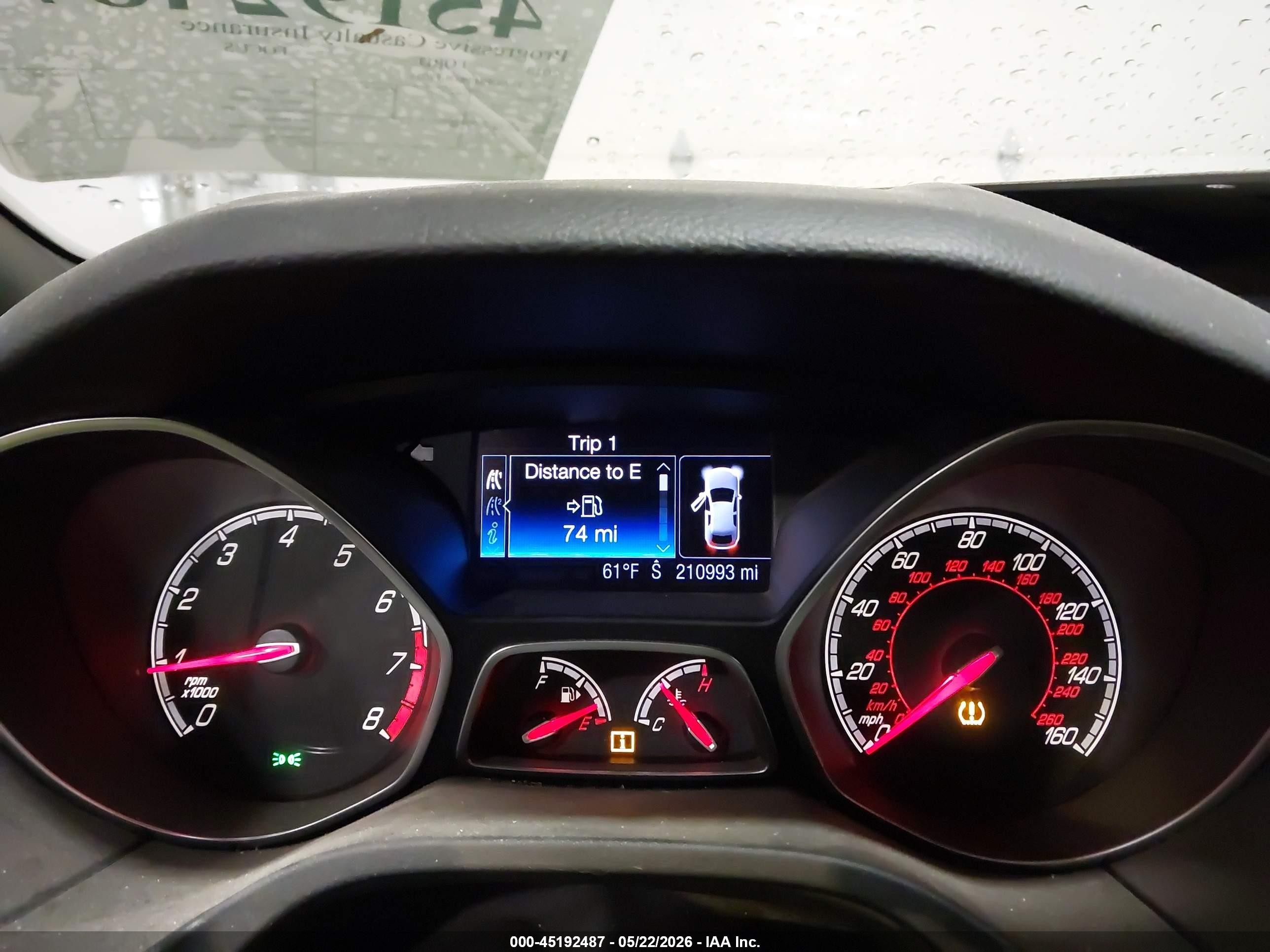 2013 Ford Focus St   White vin: 1FADP3L98DL170352
