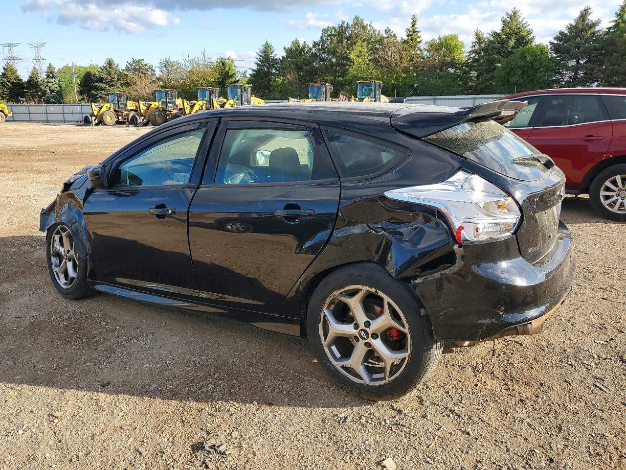 2013 Ford Focus St Black vin: 1FADP3L98DL201826
