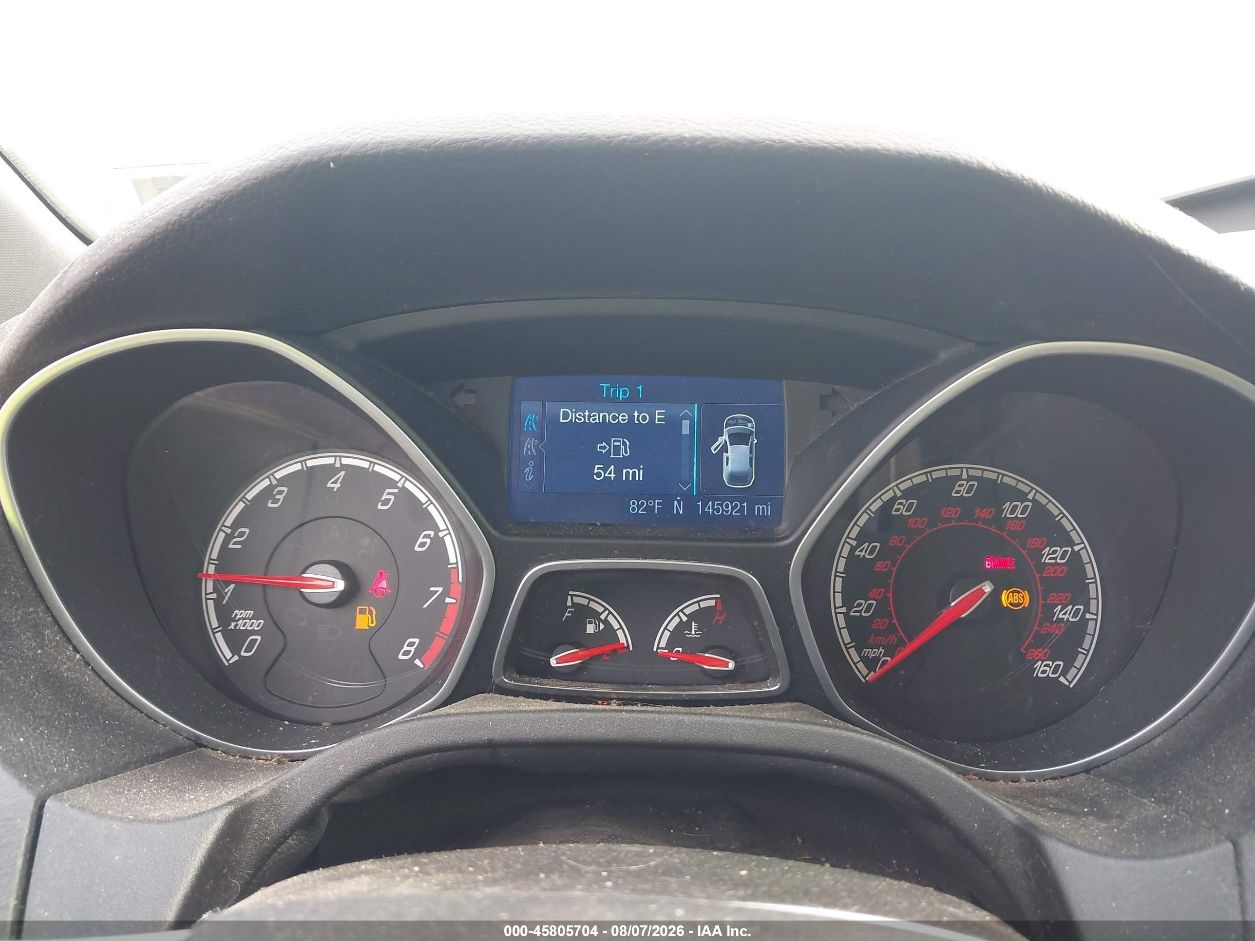 2013 Ford Focus St   Желтый vin: 1FADP3L98DL208615