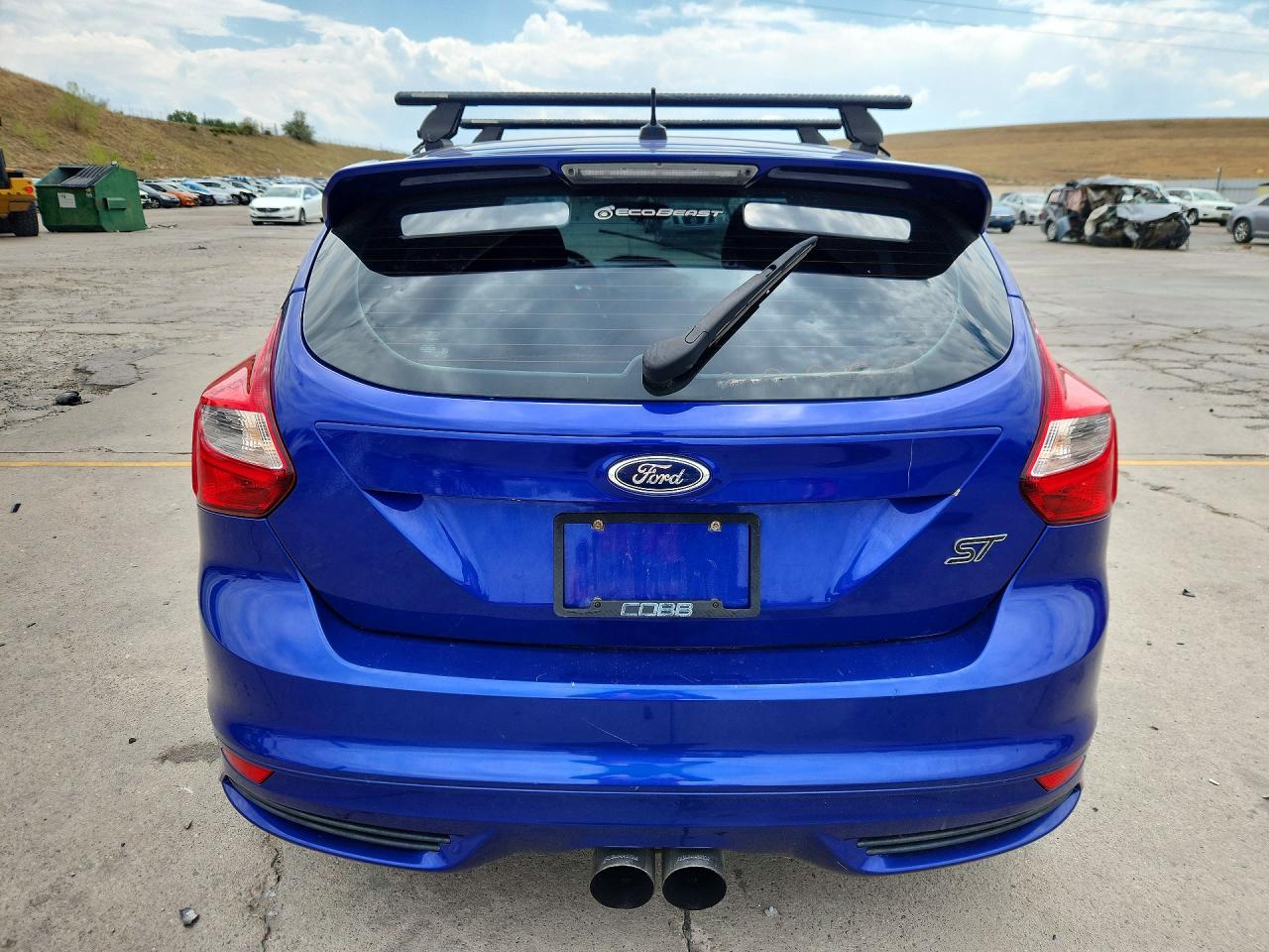 2014 Ford Focus St Blue vin: 1FADP3L98EL147641