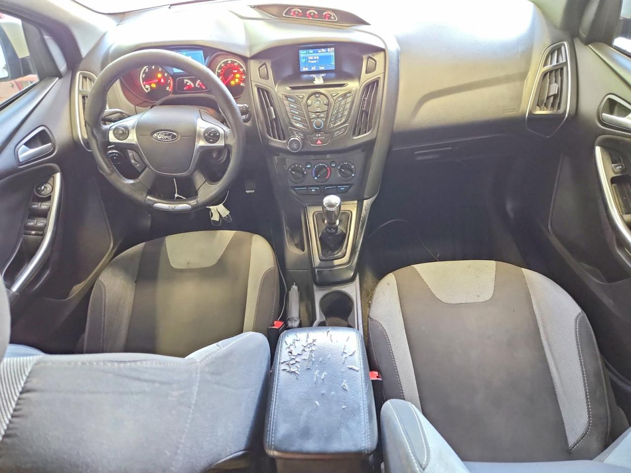 2014 Ford Focus St White vin: 1FADP3L98EL212214
