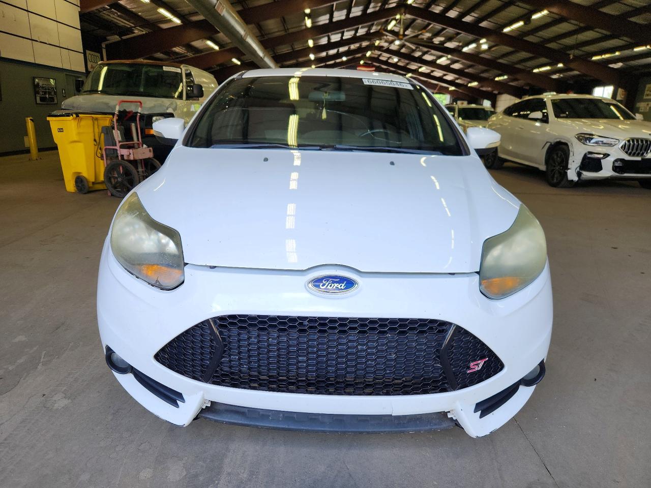 2014 Ford Focus St White vin: 1FADP3L98EL212214