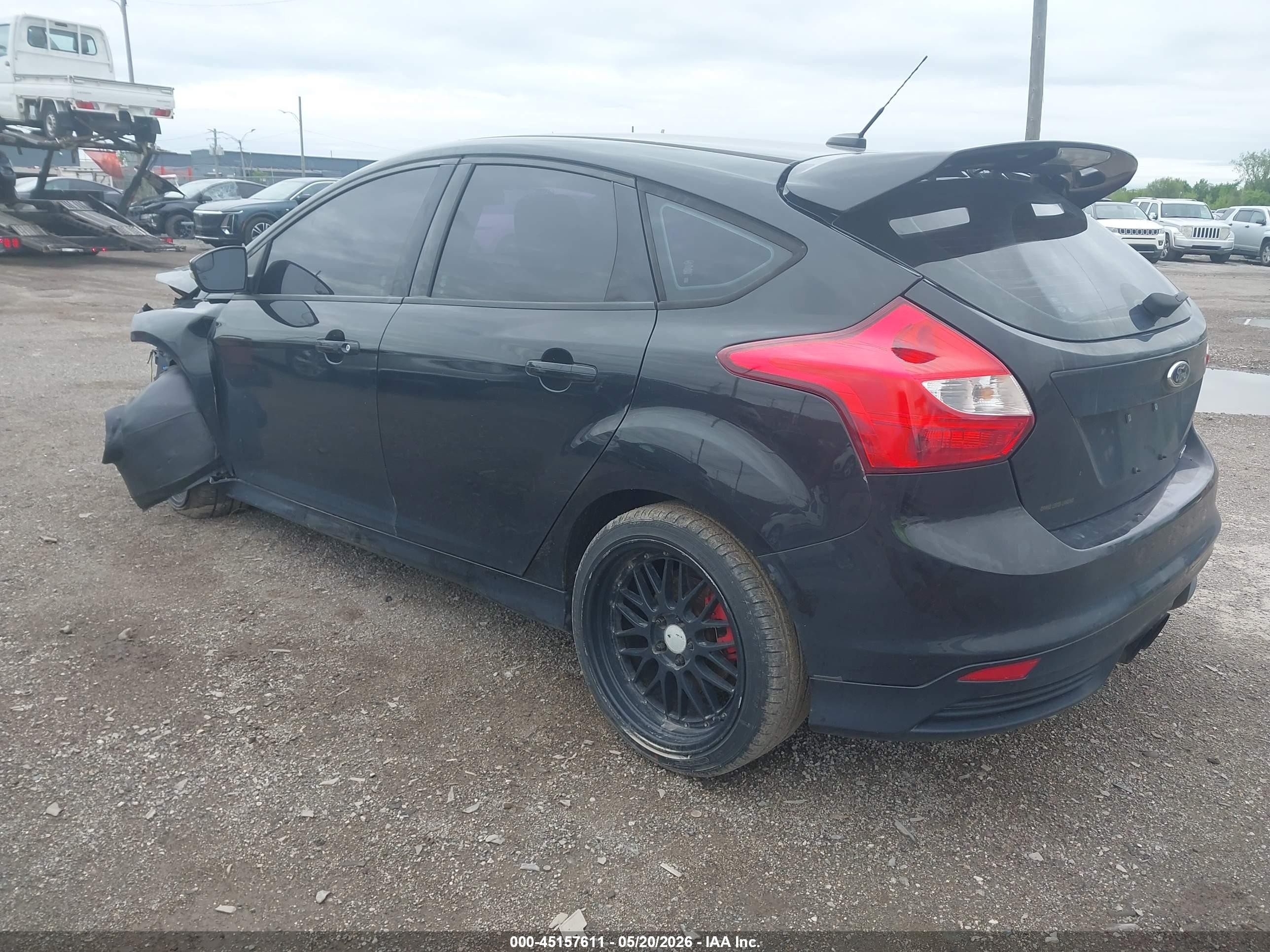 2014 Ford Focus   Black vin: 1FADP3L98EL261381