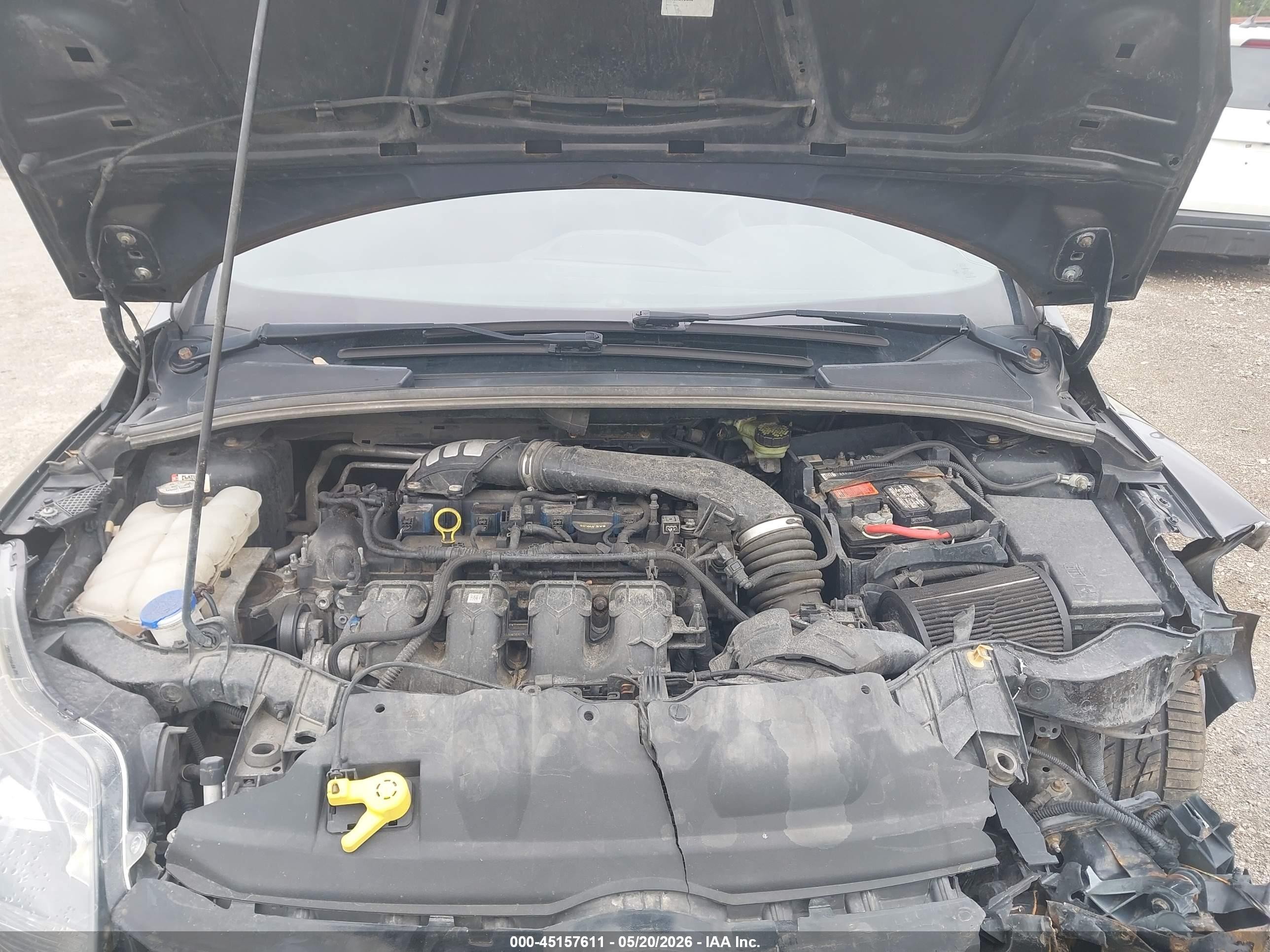2014 Ford Focus   Black vin: 1FADP3L98EL261381
