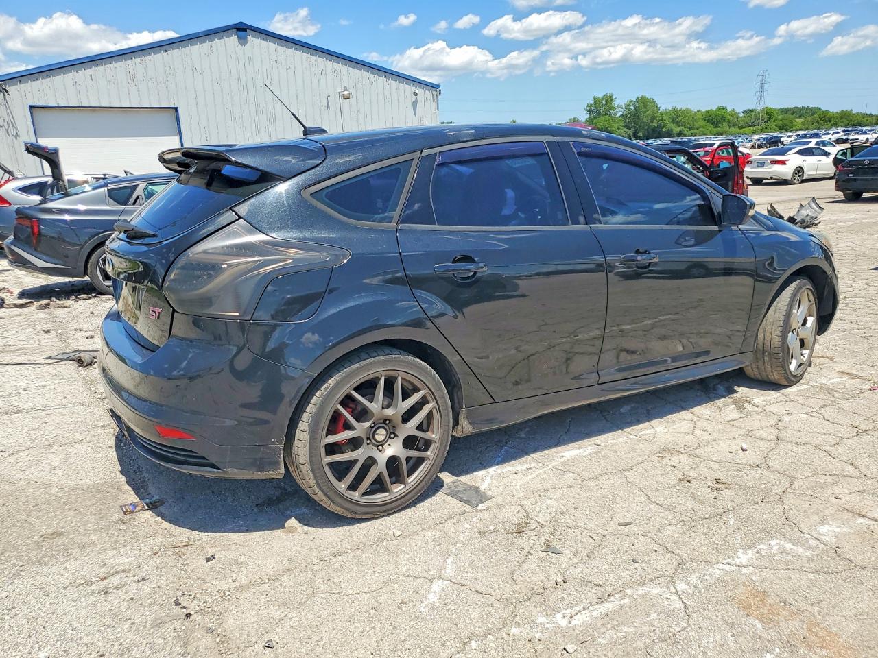 2014 Ford Focus St Black vin: 1FADP3L98EL292551
