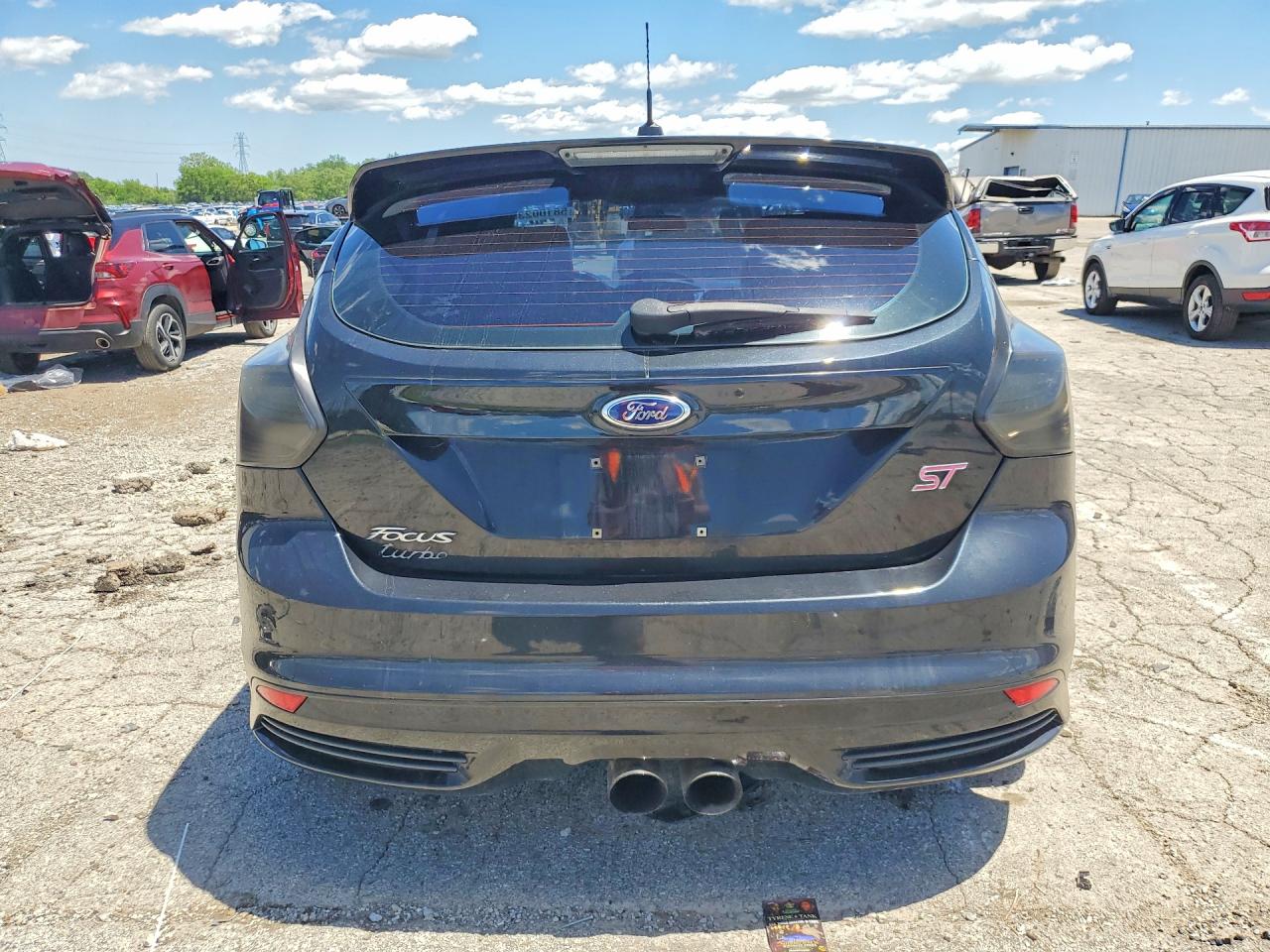 2014 Ford Focus St Black vin: 1FADP3L98EL292551