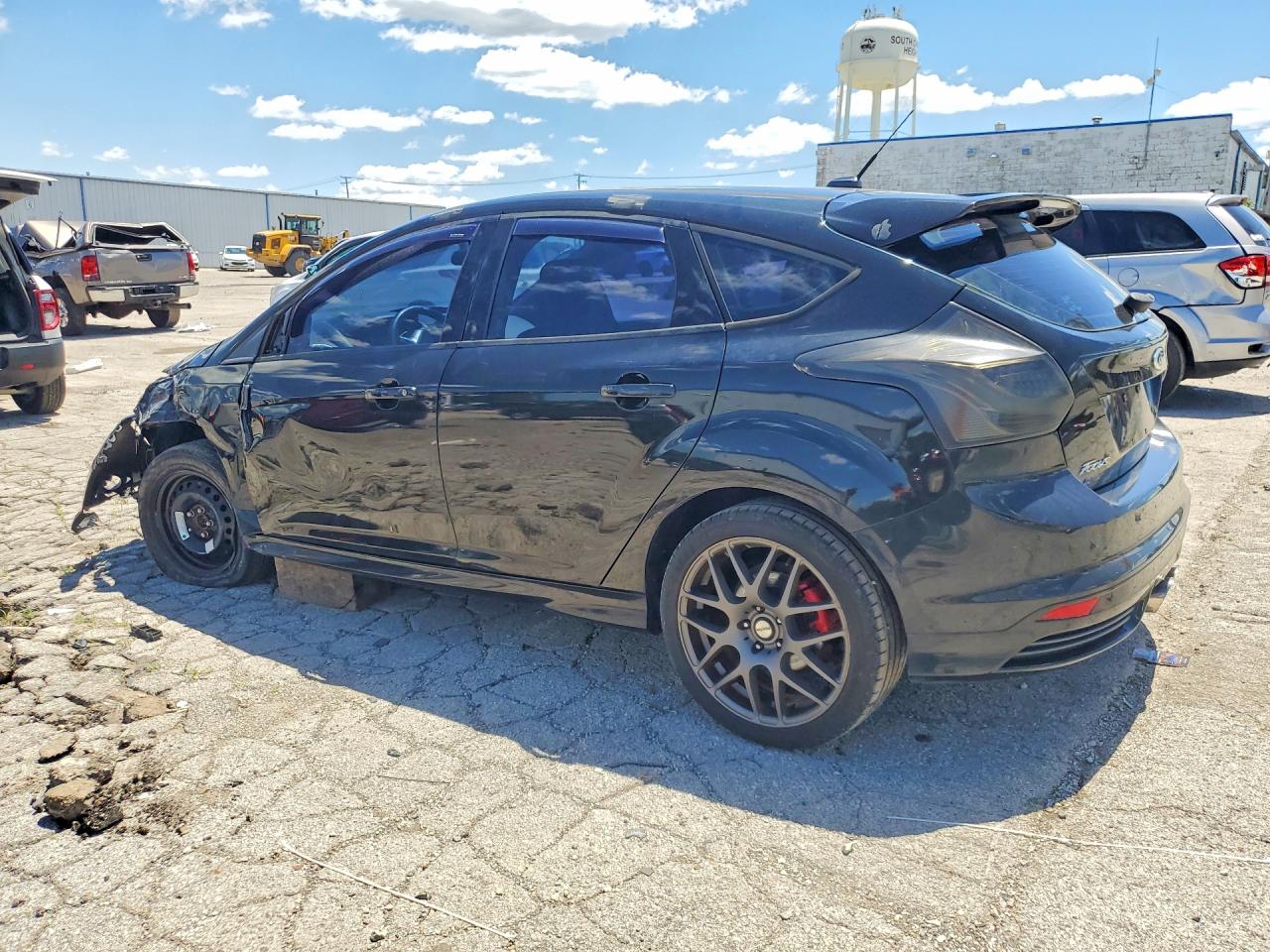 2014 Ford Focus St Black vin: 1FADP3L98EL292551
