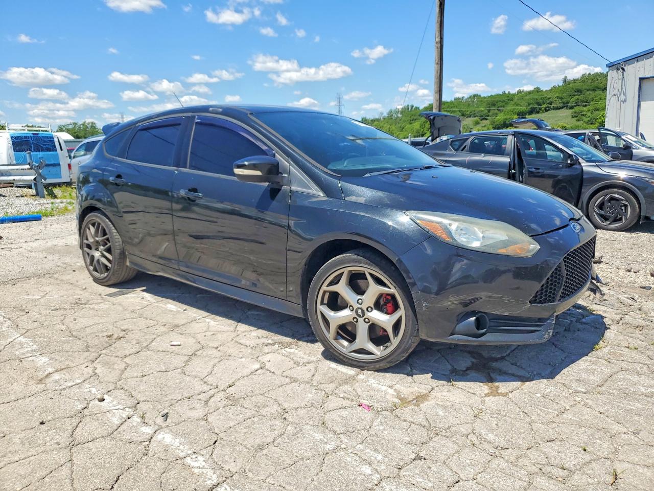 2014 Ford Focus St Black vin: 1FADP3L98EL292551