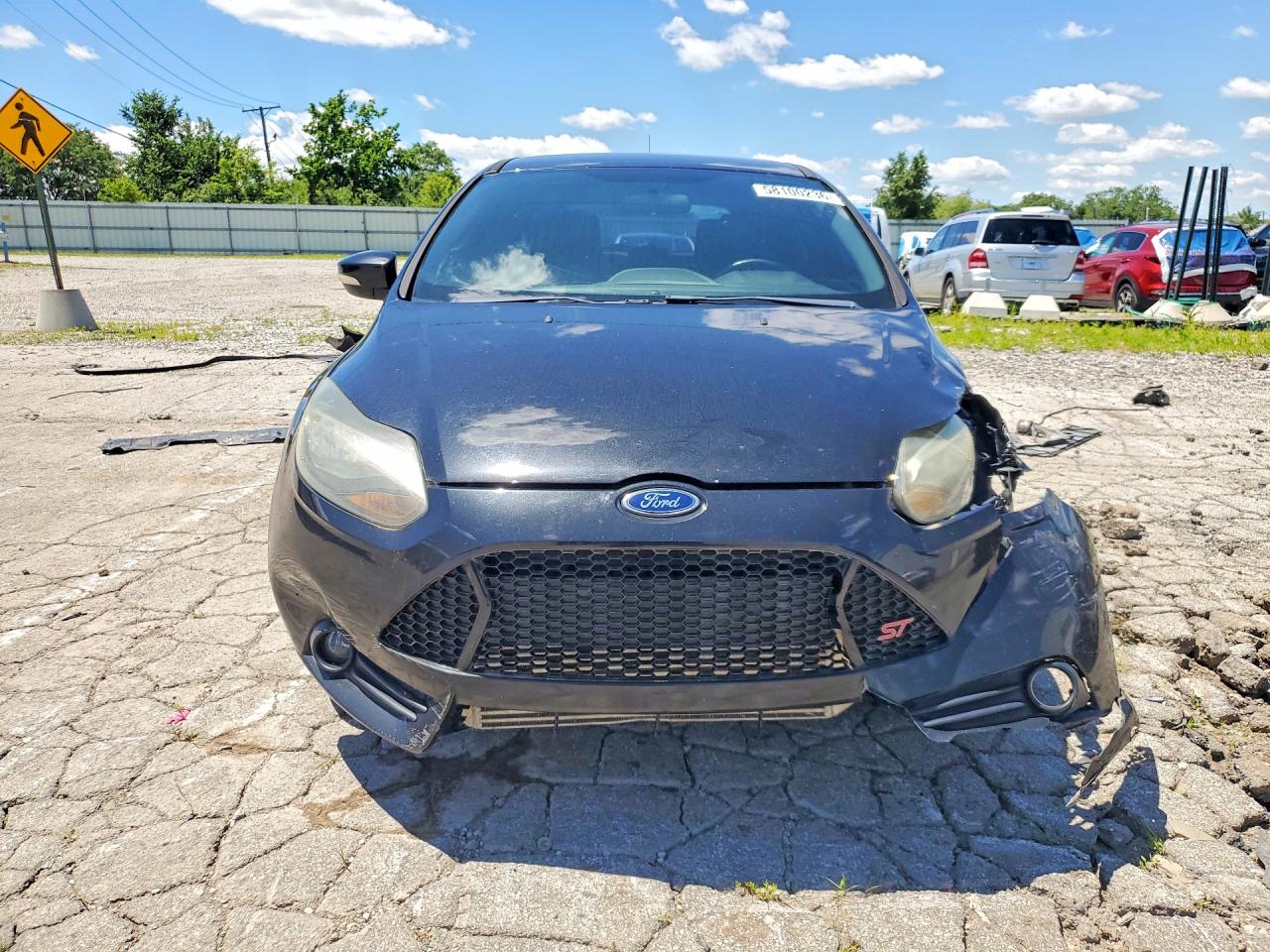 2014 Ford Focus St Black vin: 1FADP3L98EL292551