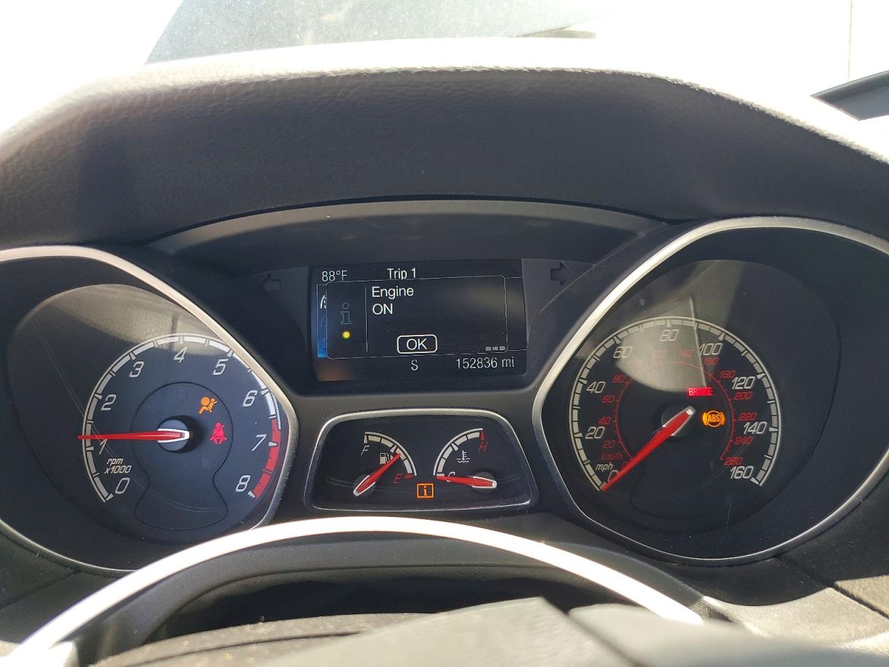 2014 Ford Focus St Black vin: 1FADP3L98EL292551