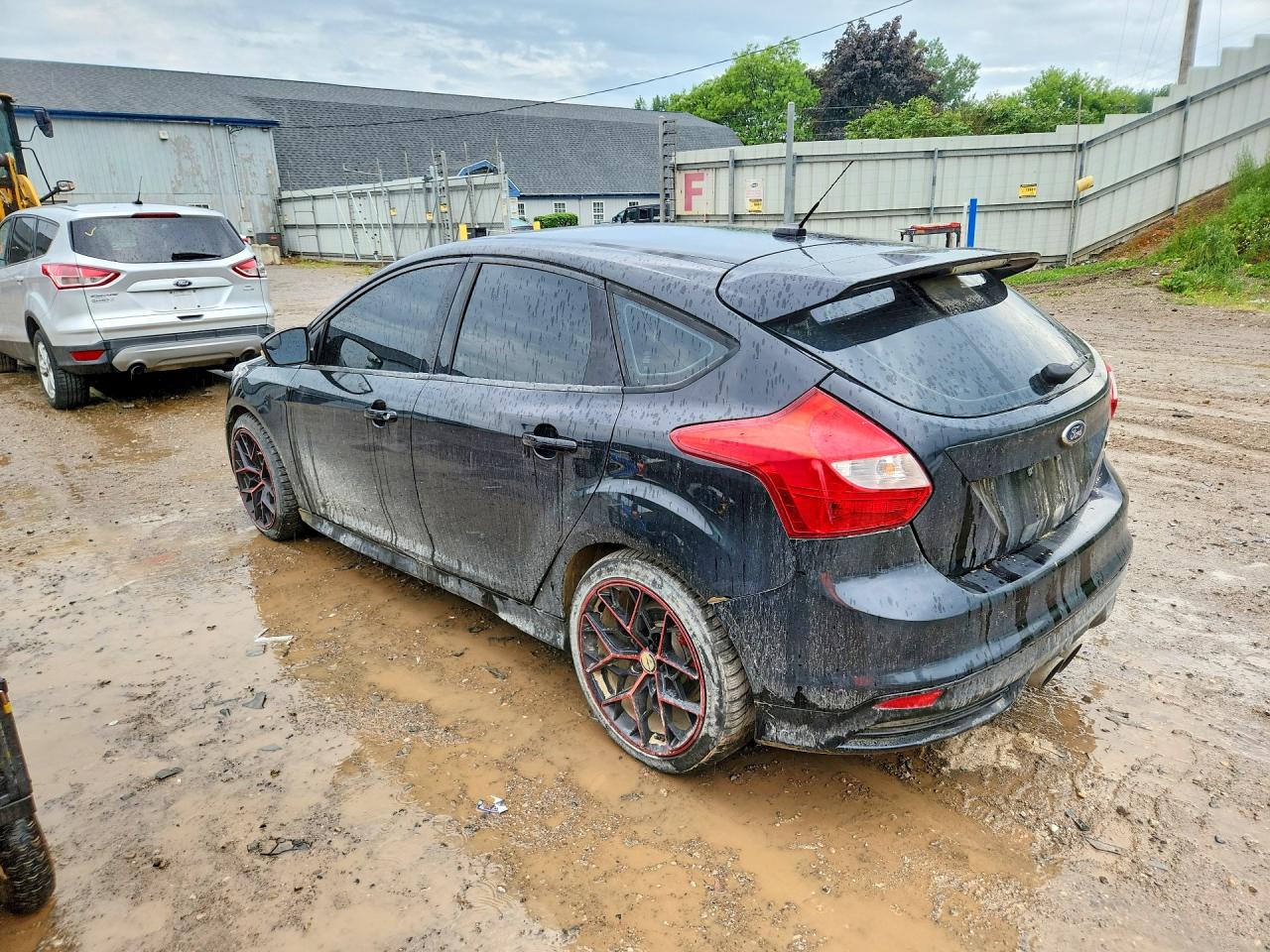 2014 Ford Focus St Black vin: 1FADP3L98EL412624