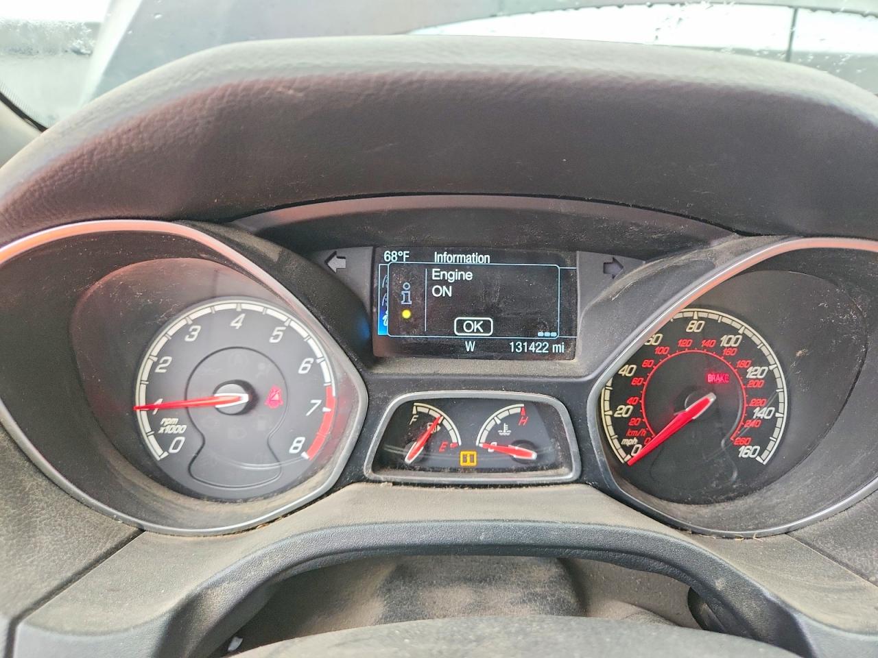 2014 Ford Focus St Black vin: 1FADP3L98EL412624