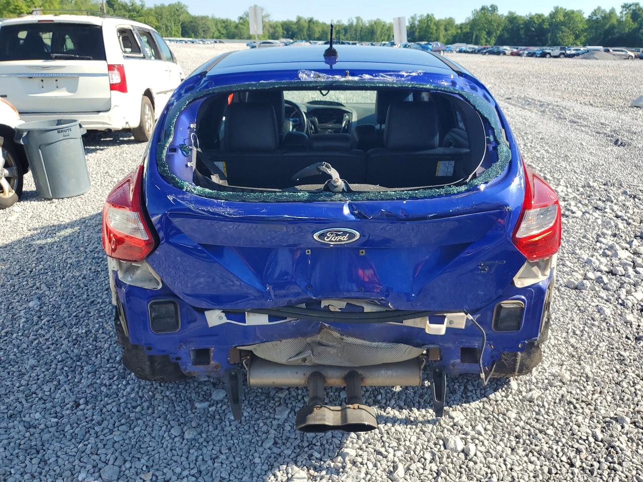 2014 Ford Focus St Синий vin: 1FADP3L98EL422599