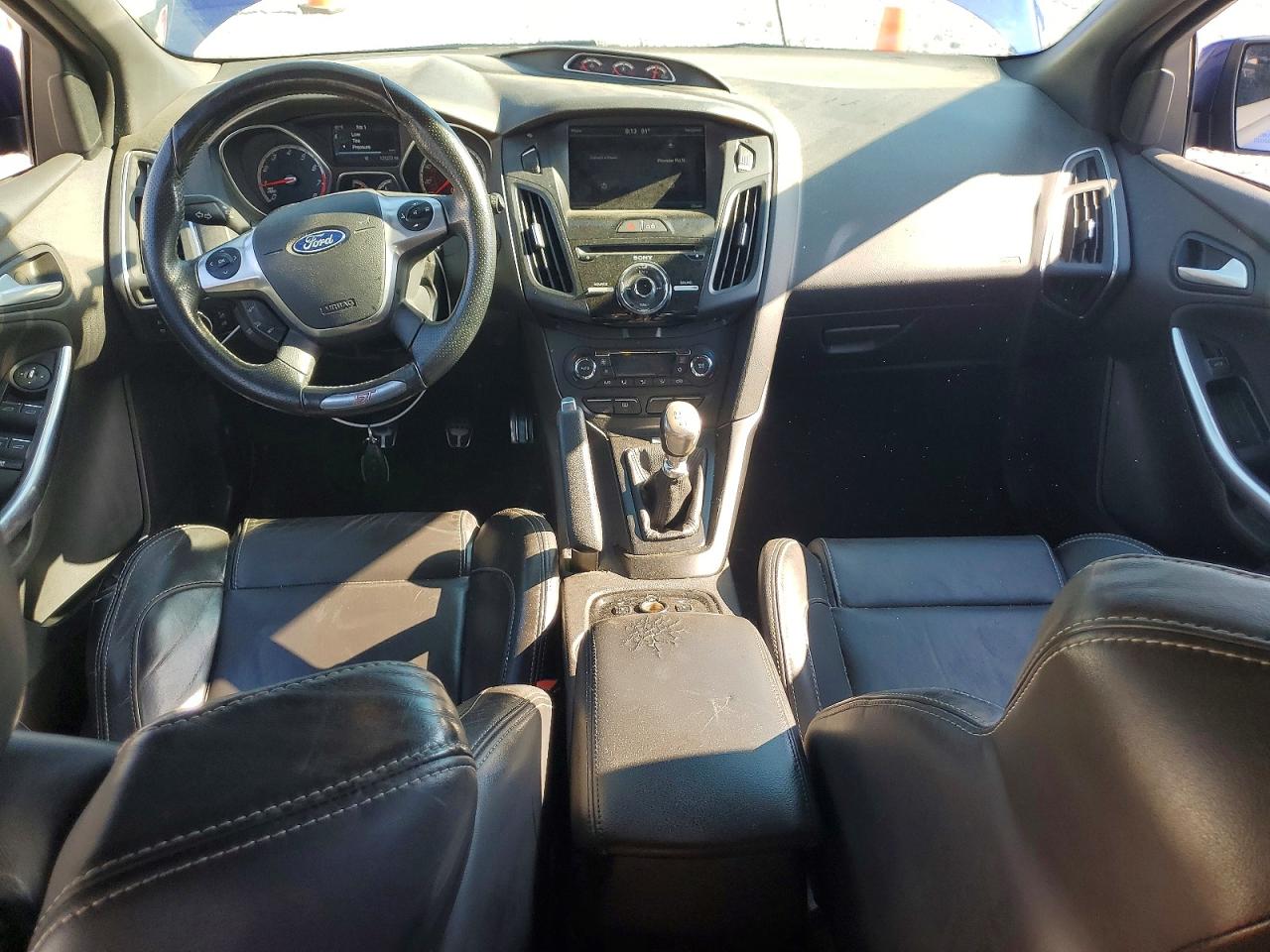 2014 Ford Focus St Синий vin: 1FADP3L98EL422599