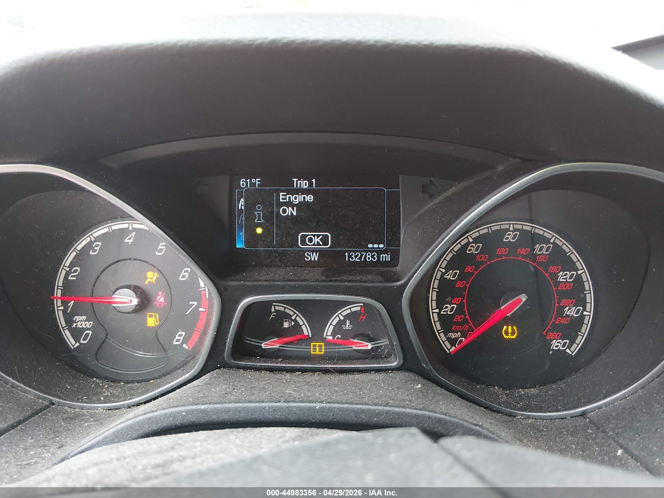 2014 Ford Focus St   Red vin: 1FADP3L98EL449589