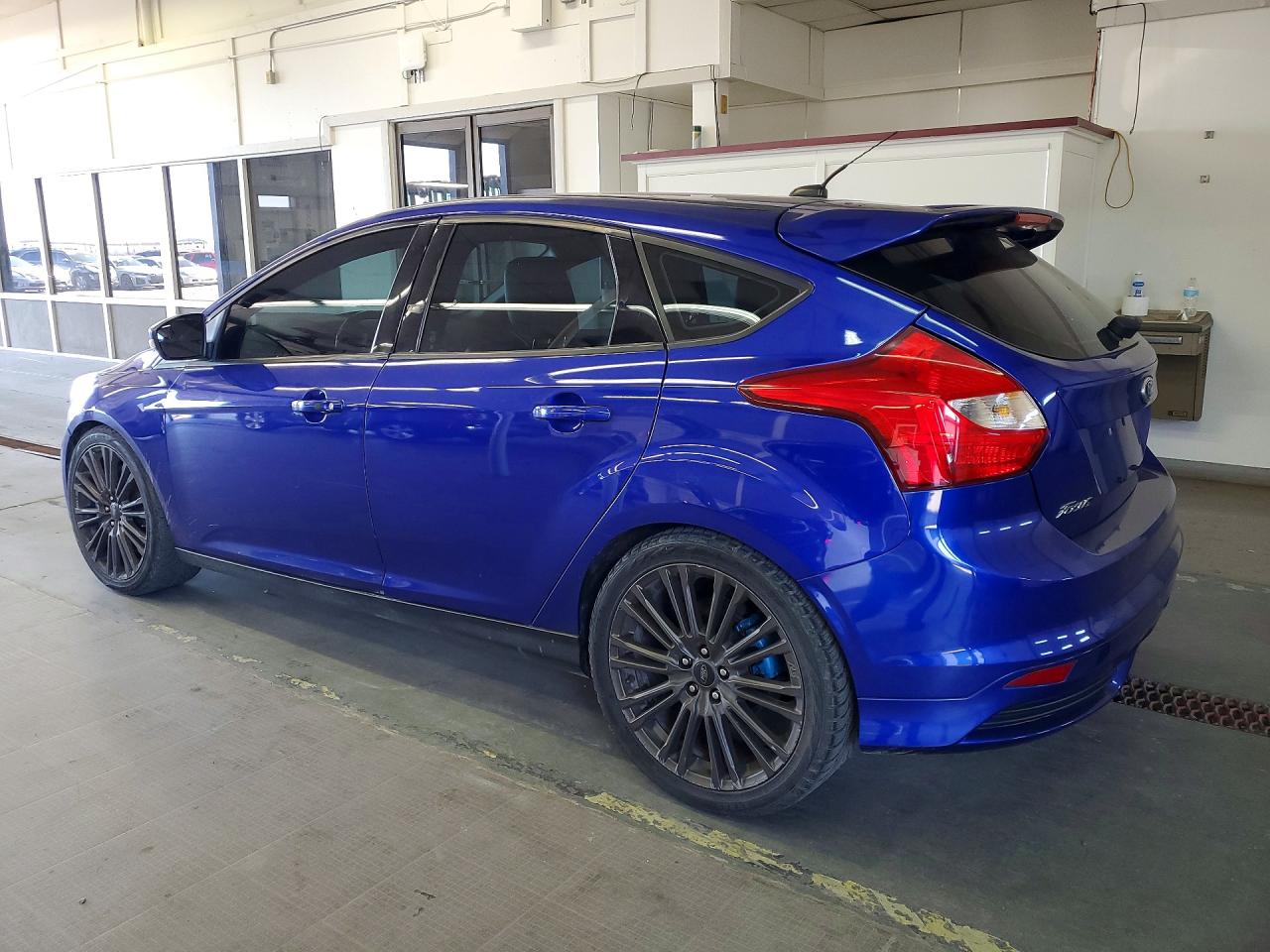 2014 Ford Focus St Blue vin: 1FADP3L98EL454193