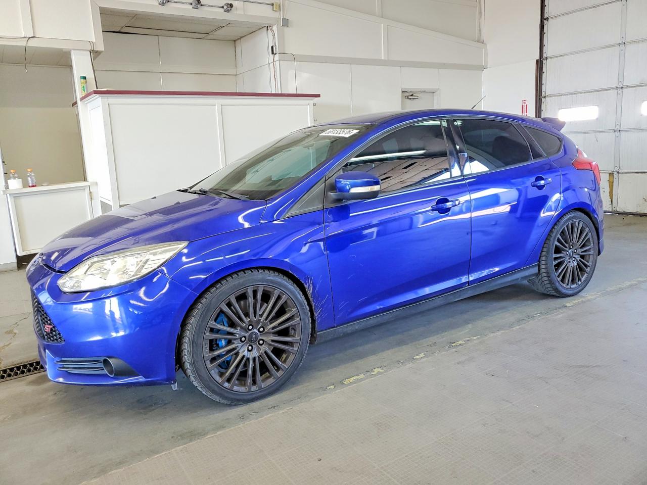 2014 Ford Focus St Blue vin: 1FADP3L98EL454193