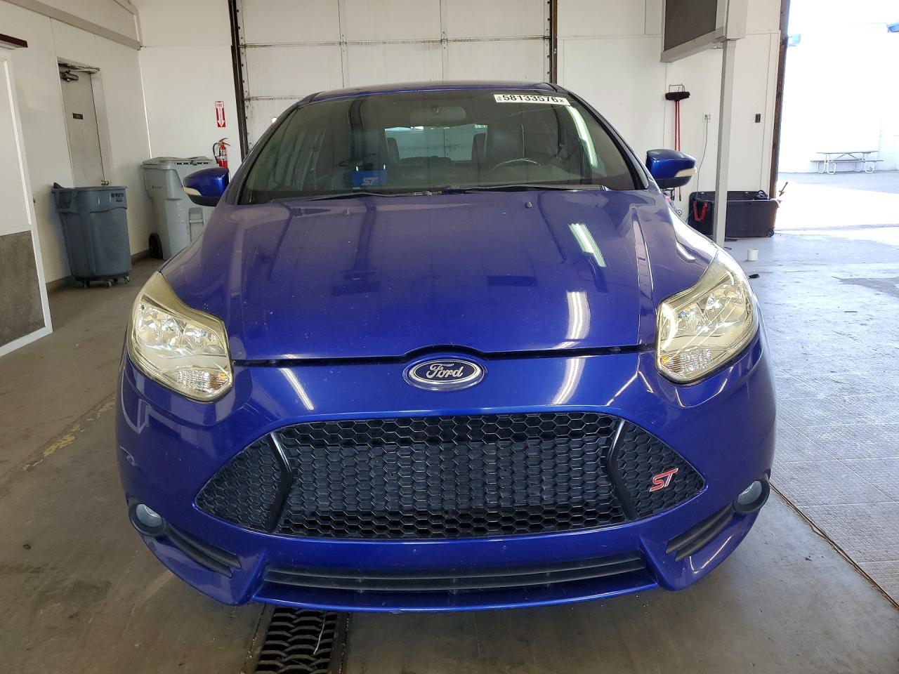 2014 Ford Focus St Blue vin: 1FADP3L98EL454193
