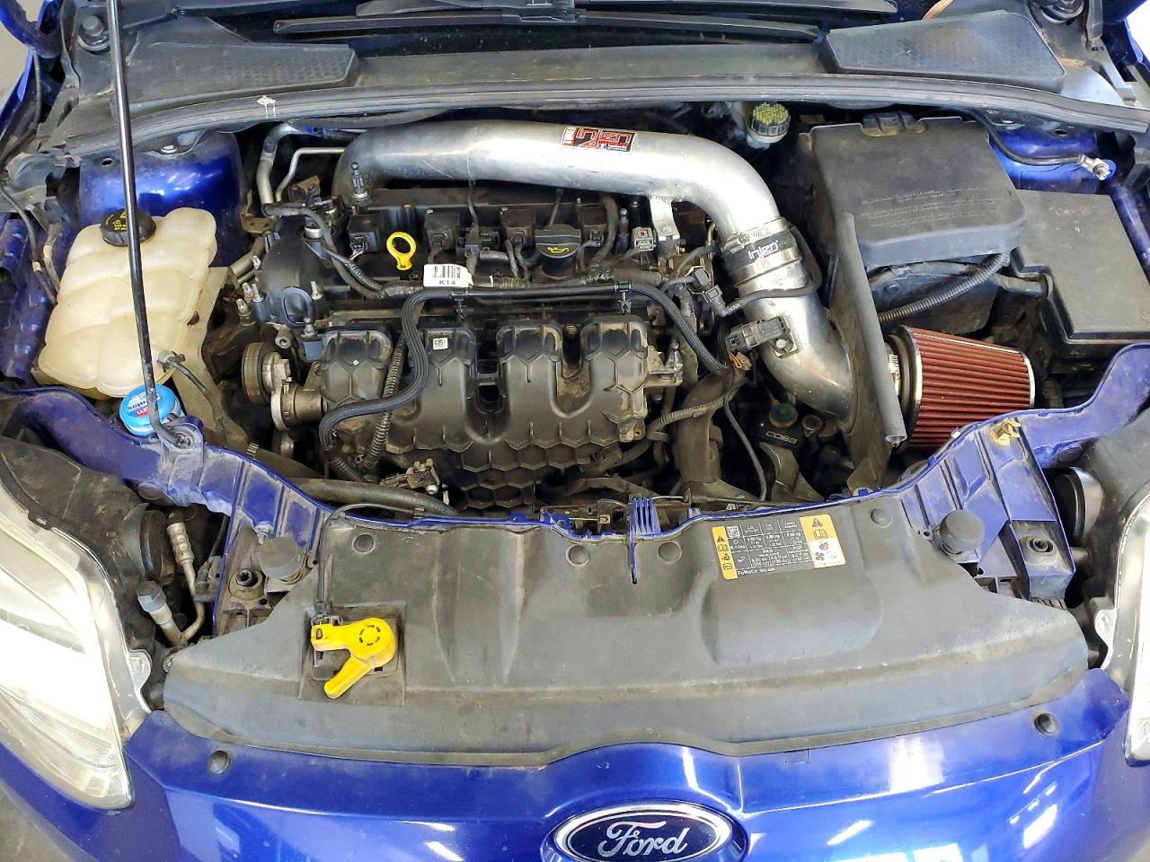 2014 Ford Focus St Blue vin: 1FADP3L98EL454193
