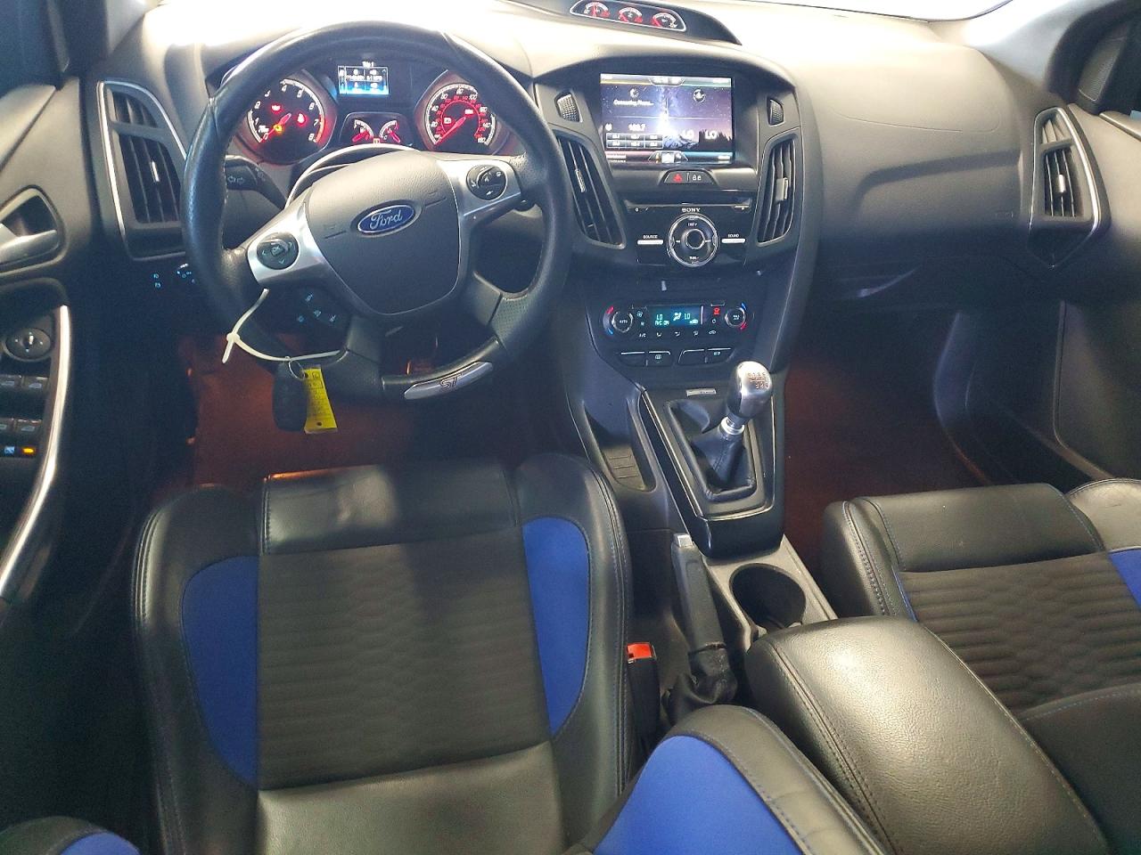 2014 Ford Focus St Blue vin: 1FADP3L98EL454193
