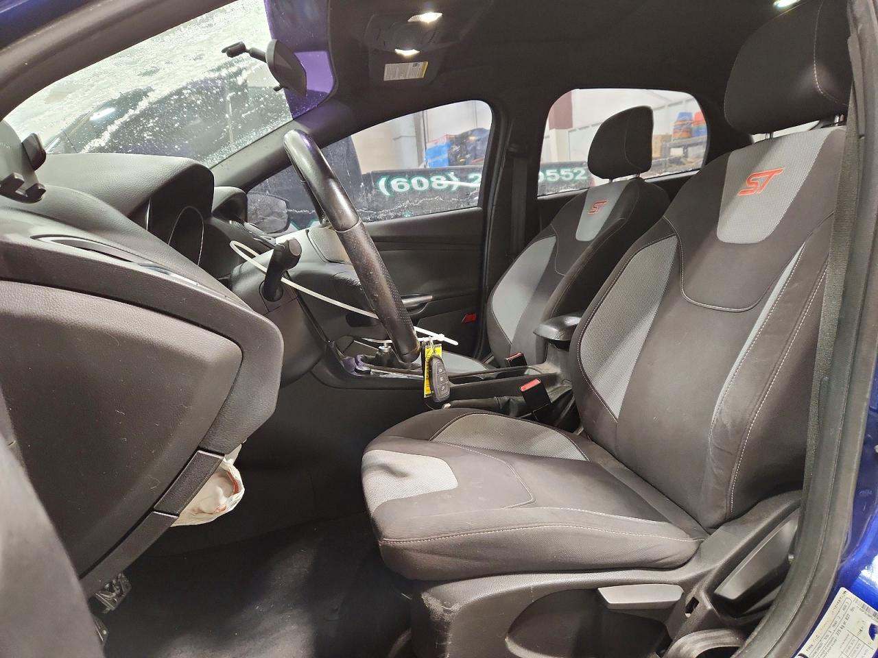 2015 Ford Focus St Blue vin: 1FADP3L98FL229001