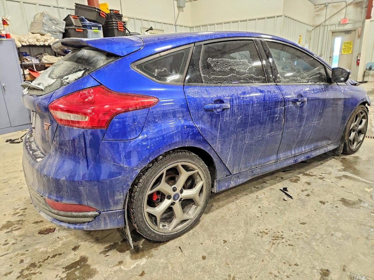 2015 Ford Focus St Blue vin: 1FADP3L98FL229001
