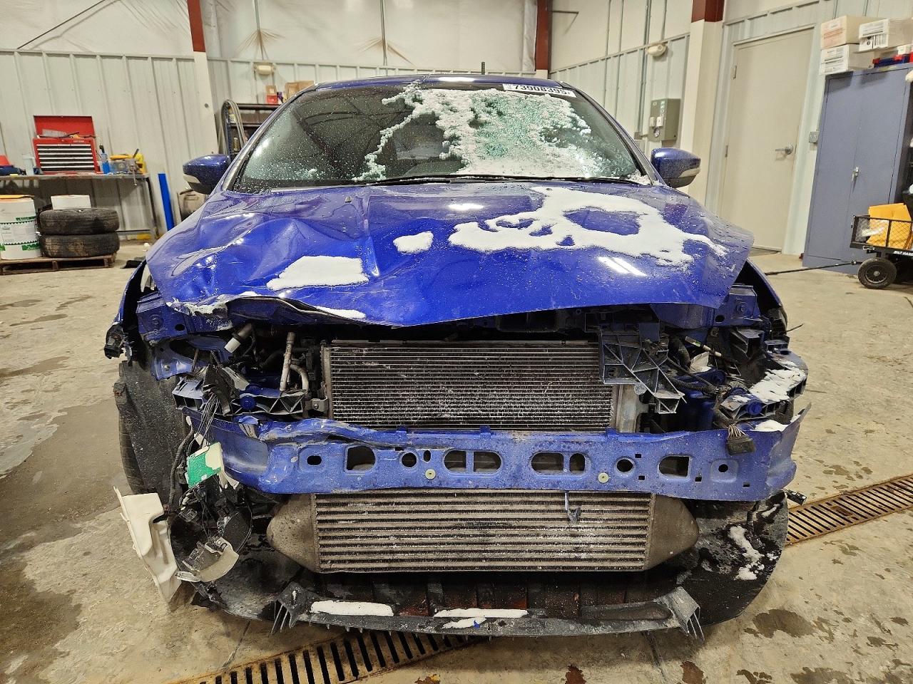 2015 Ford Focus St Blue vin: 1FADP3L98FL229001
