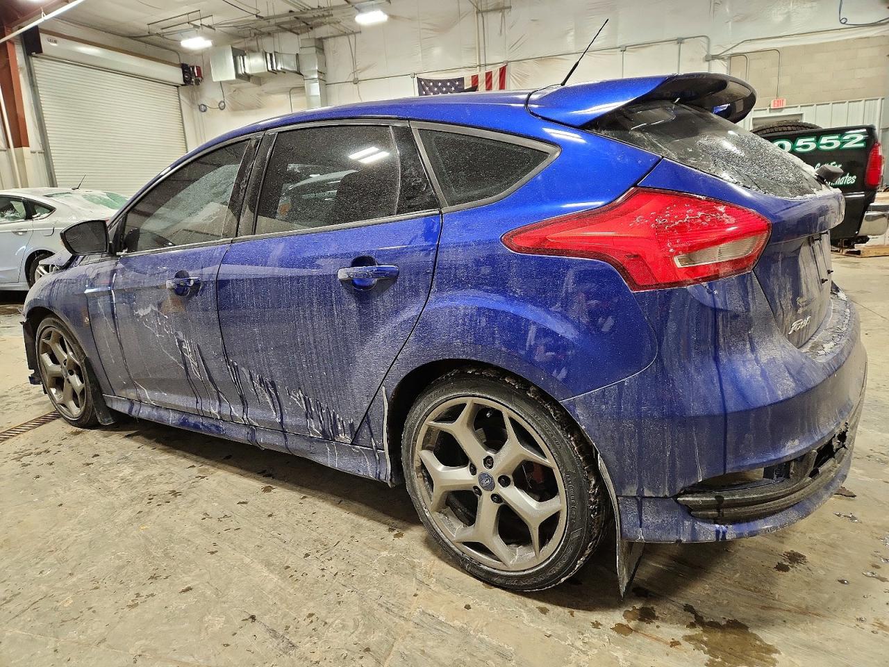 2015 Ford Focus St Blue vin: 1FADP3L98FL229001