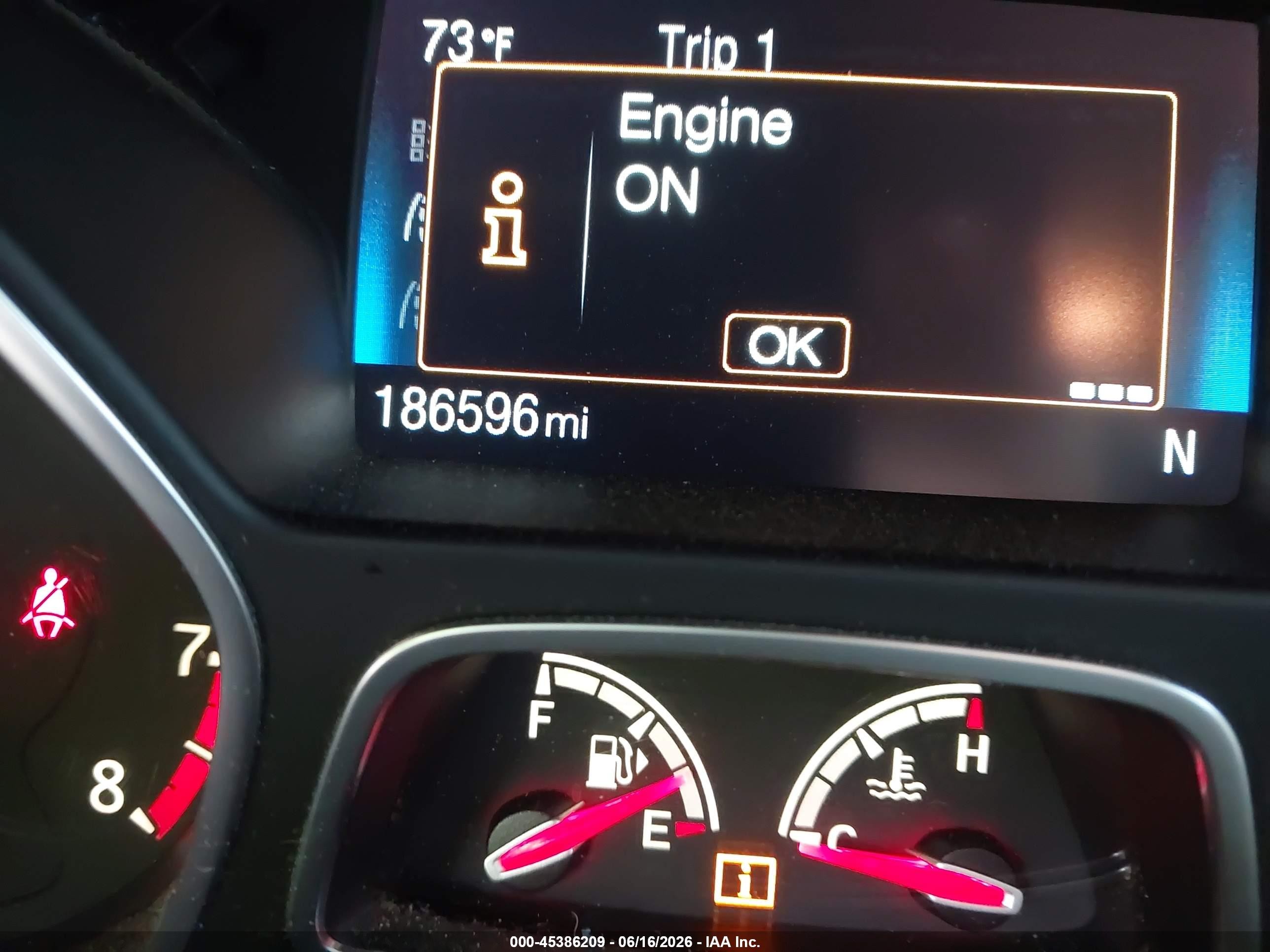 2015 Ford Focus St   Серый vin: 1FADP3L98FL381490