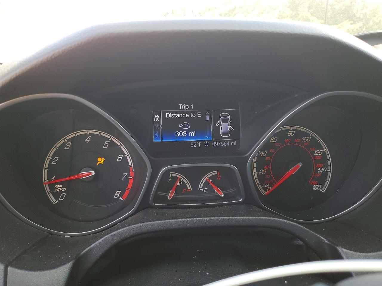 2013 Ford Focus St White vin: 1FADP3L99DL172756
