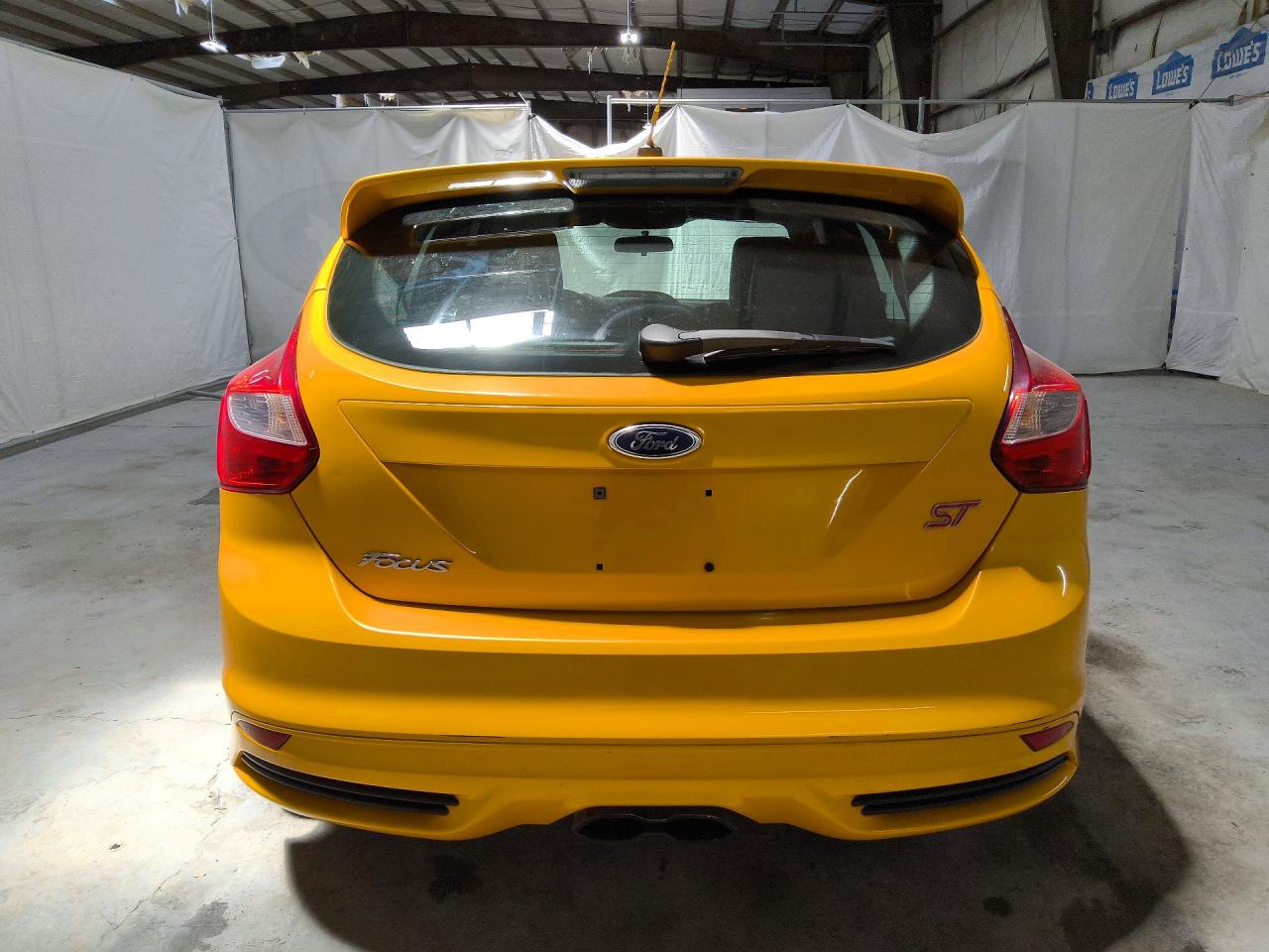 2014 Ford Focus St Yellow vin: 1FADP3L99EL345631