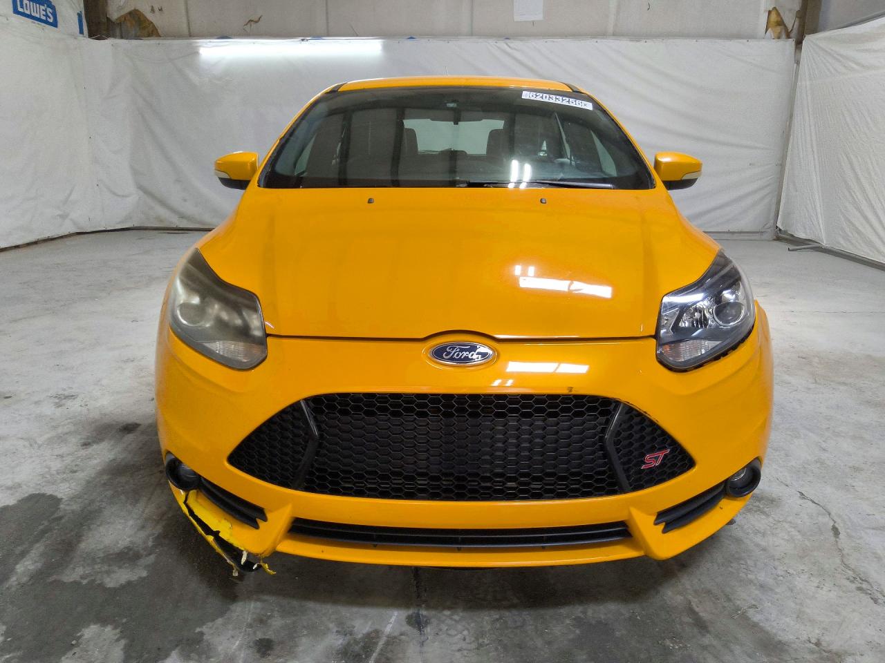 2014 Ford Focus St Yellow vin: 1FADP3L99EL345631