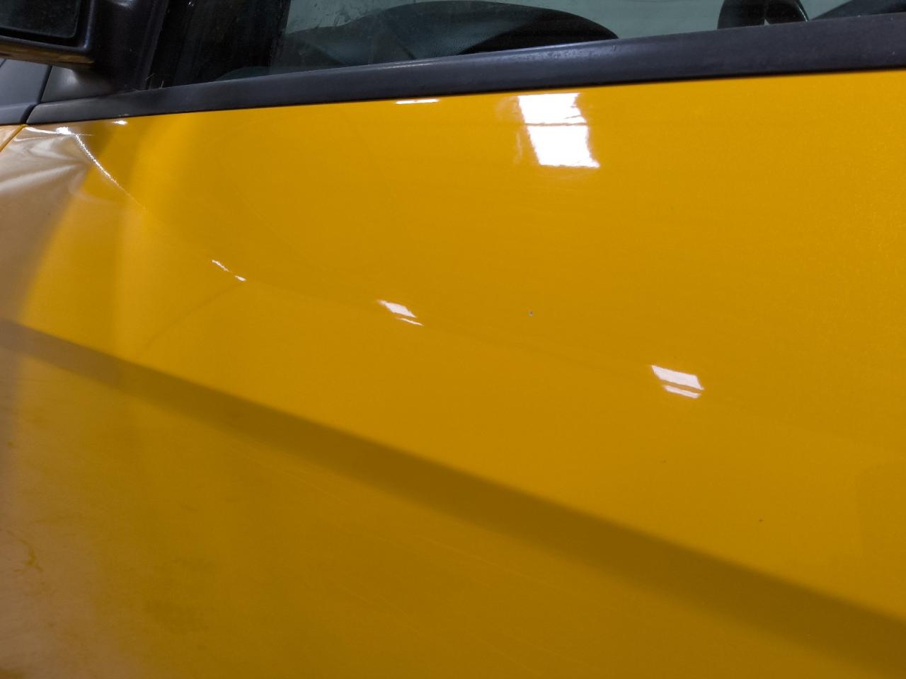 2014 Ford Focus St Yellow vin: 1FADP3L99EL345631 Damage: Left Front Door, Chipped, 2