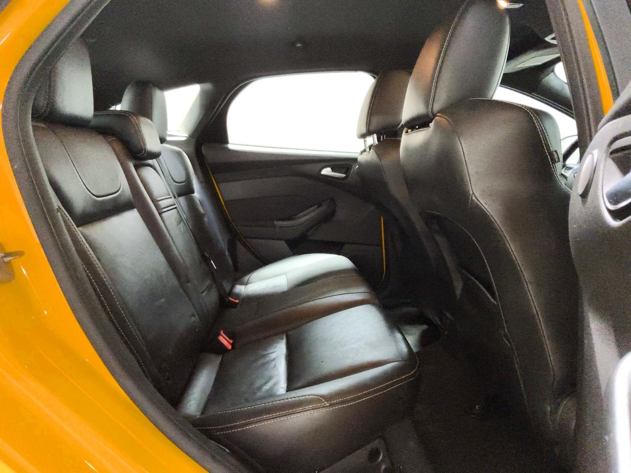 2014 Ford Focus St Yellow vin: 1FADP3L99EL345631