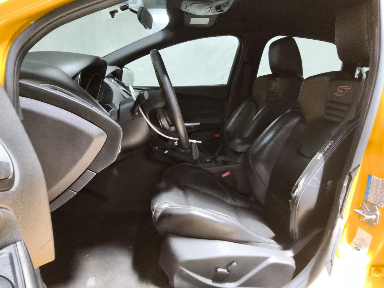 2014 Ford Focus St Yellow vin: 1FADP3L99EL345631 Damage: Clutch, Broken, Replacement Required