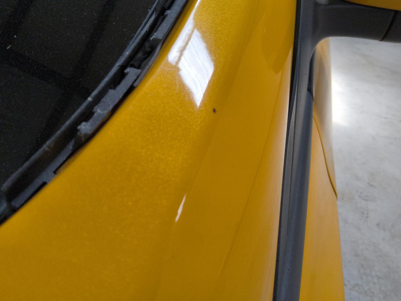 2014 Ford Focus St Yellow vin: 1FADP3L99EL345631 Damage: Left Drip Rail, Chipped, 1