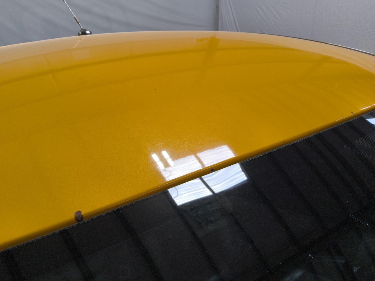 2014 Ford Focus St Yellow vin: 1FADP3L99EL345631 Damage: Roof Panel, Rust, 1/2 To 1 Inch