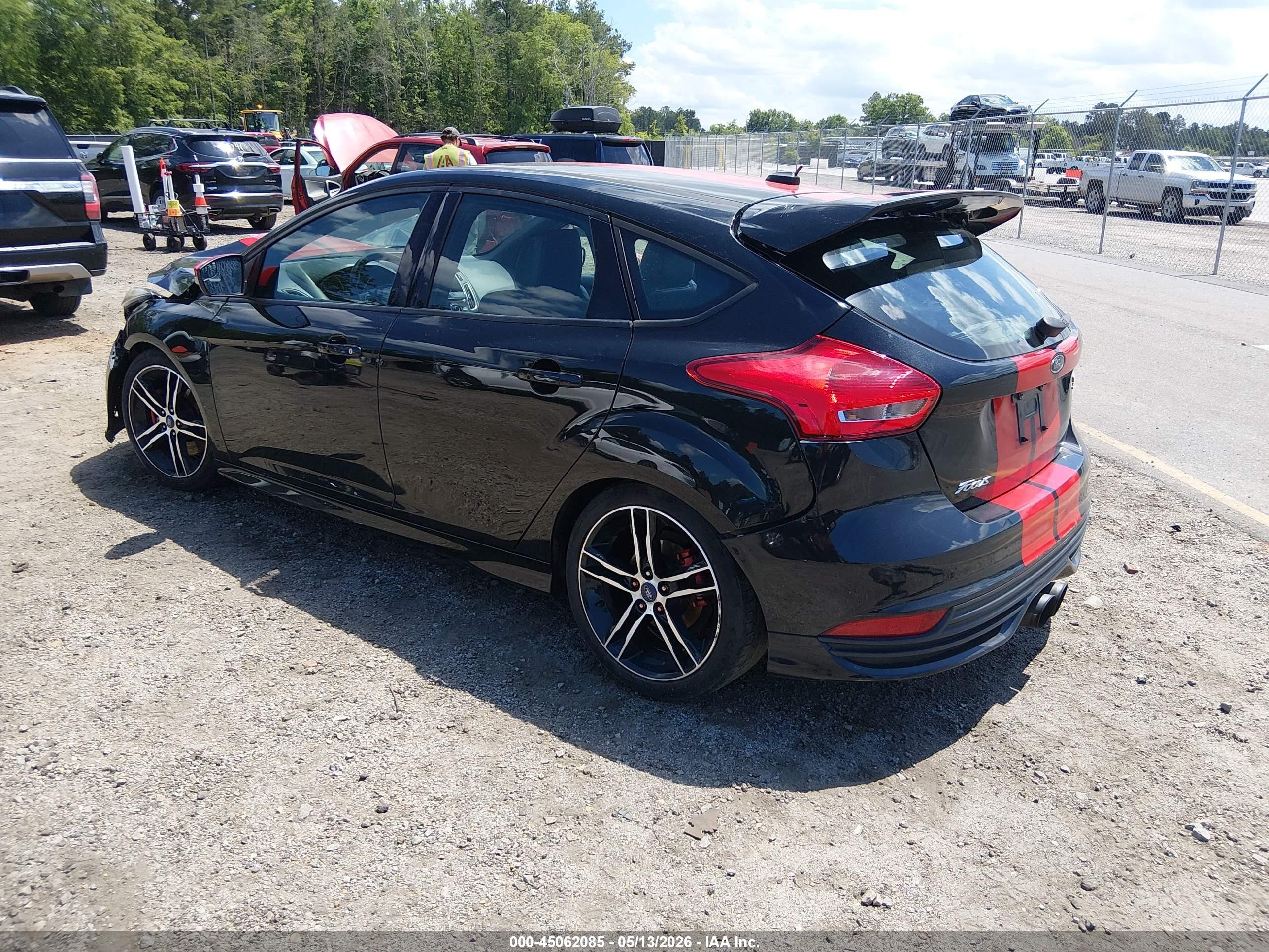 2015 Ford Focus St   Black vin: 1FADP3L99FL291488