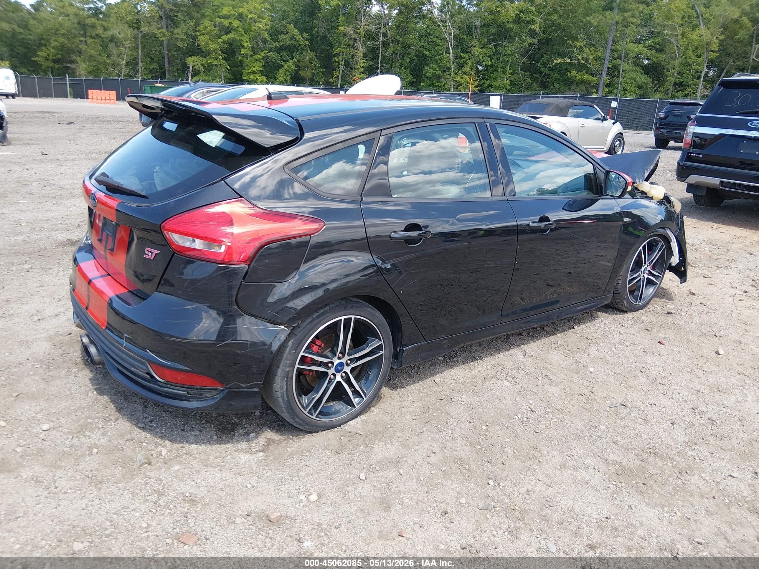 2015 Ford Focus St   Black vin: 1FADP3L99FL291488