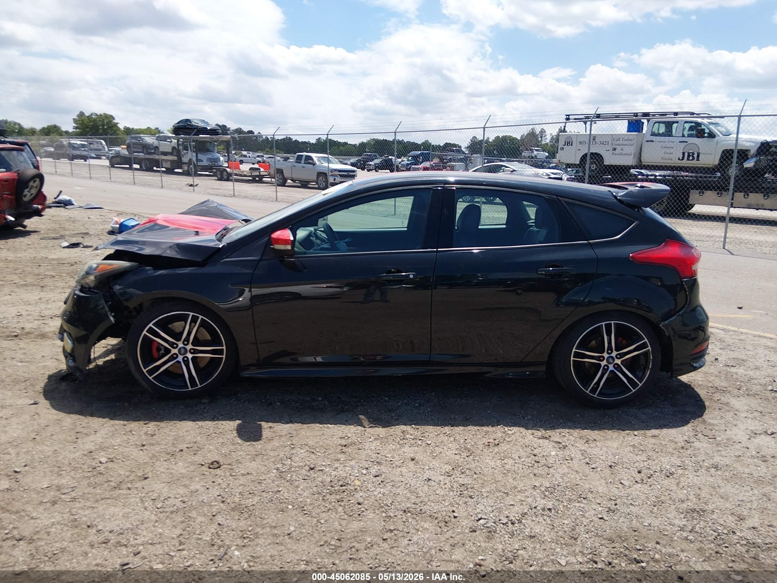 2015 Ford Focus St   Black vin: 1FADP3L99FL291488