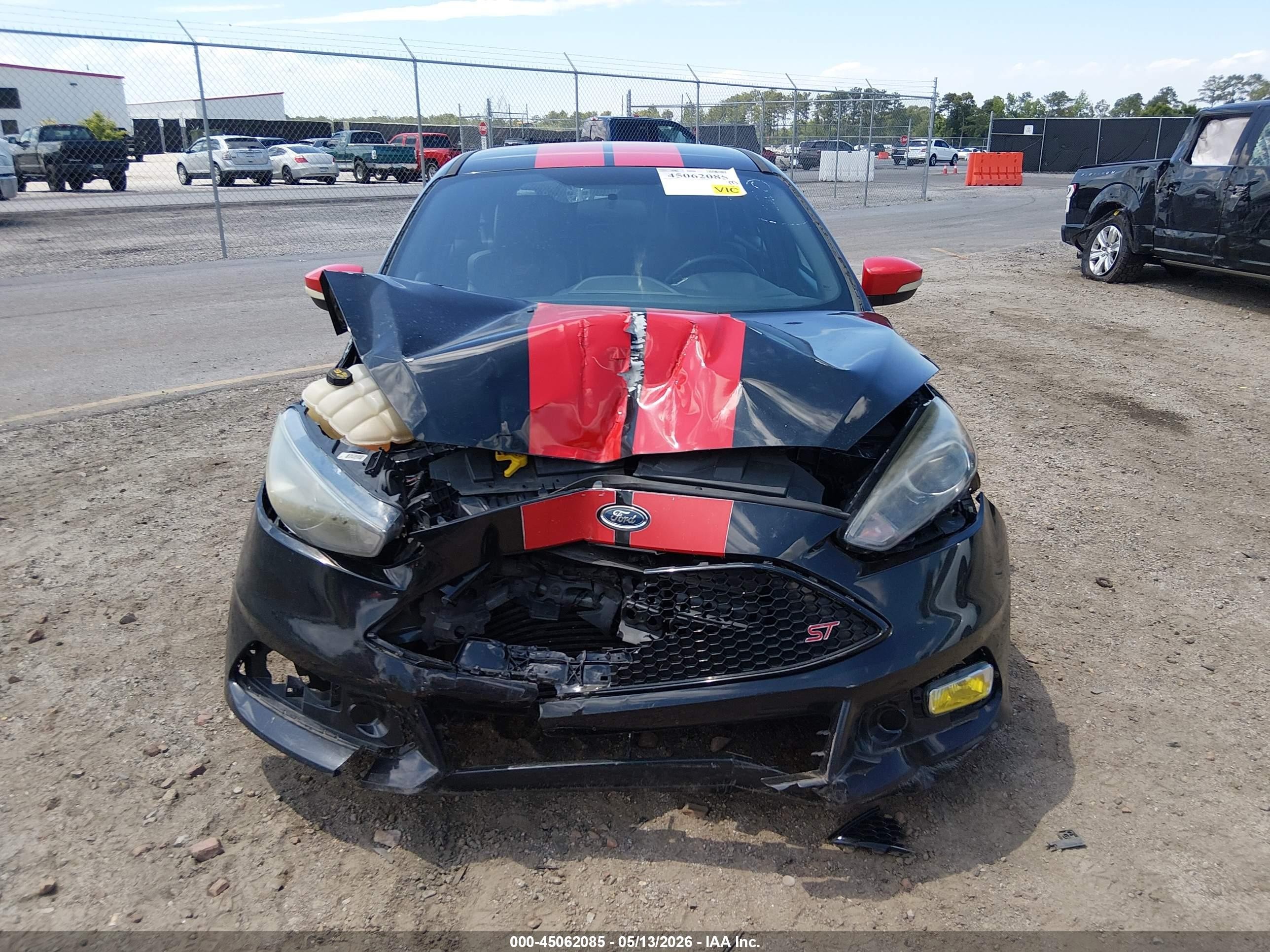 2015 Ford Focus St   Black vin: 1FADP3L99FL291488