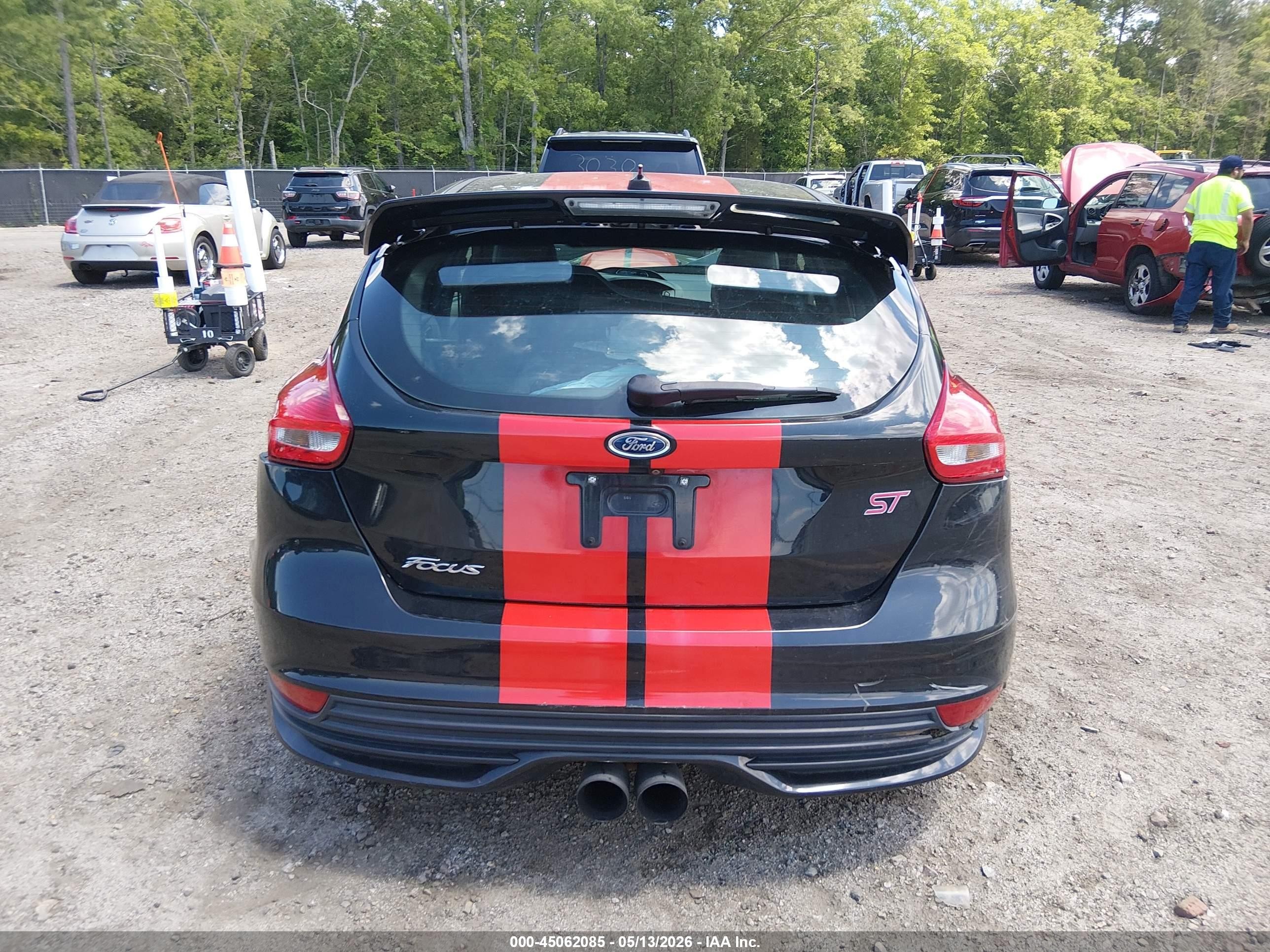 2015 Ford Focus St   Black vin: 1FADP3L99FL291488
