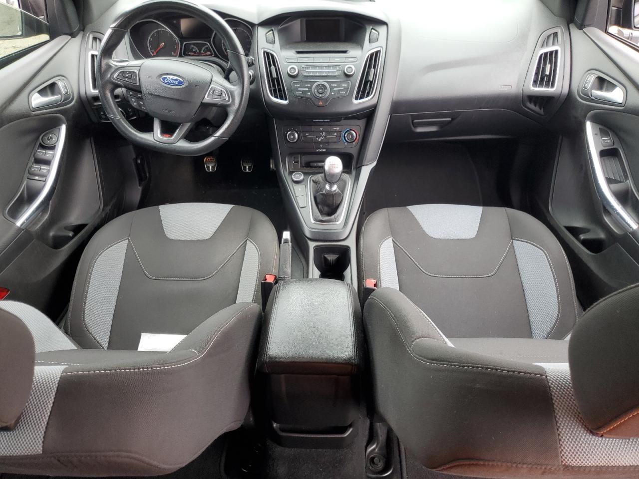 2015 Ford Focus St Gray vin: 1FADP3L99FL323727