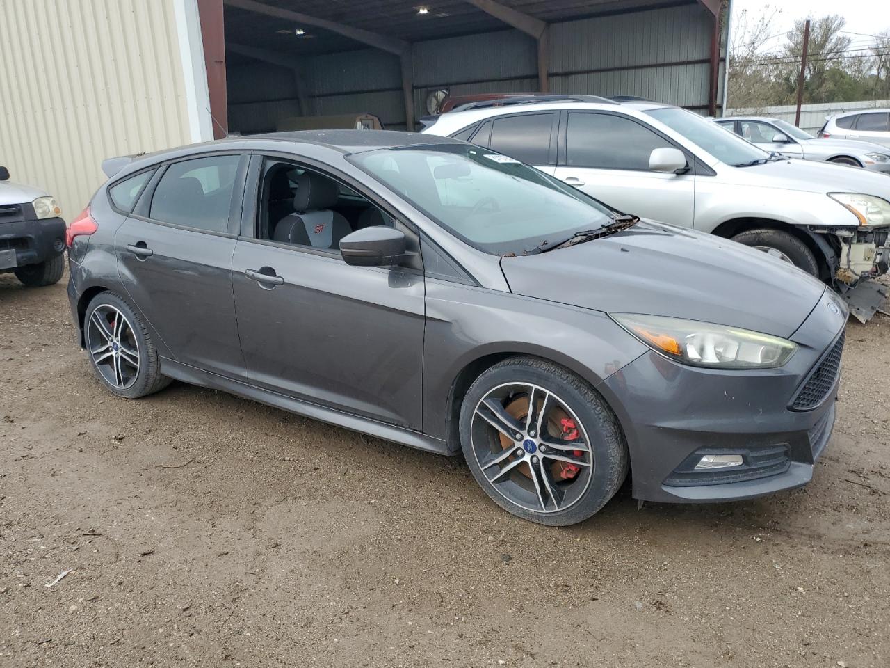 2015 Ford Focus St Gray vin: 1FADP3L99FL323727