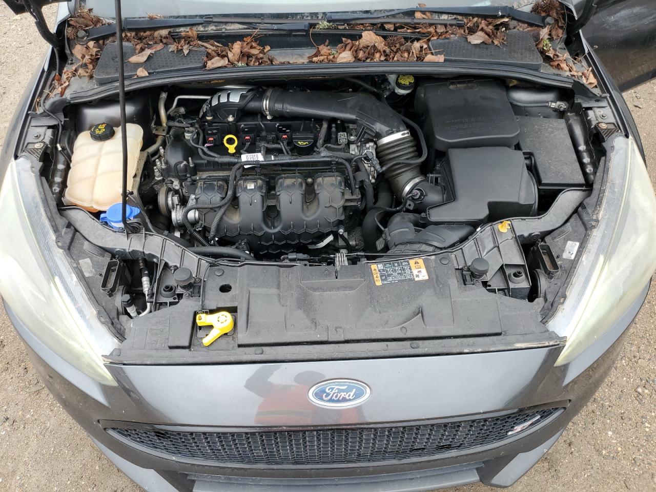 2015 Ford Focus St Gray vin: 1FADP3L99FL323727