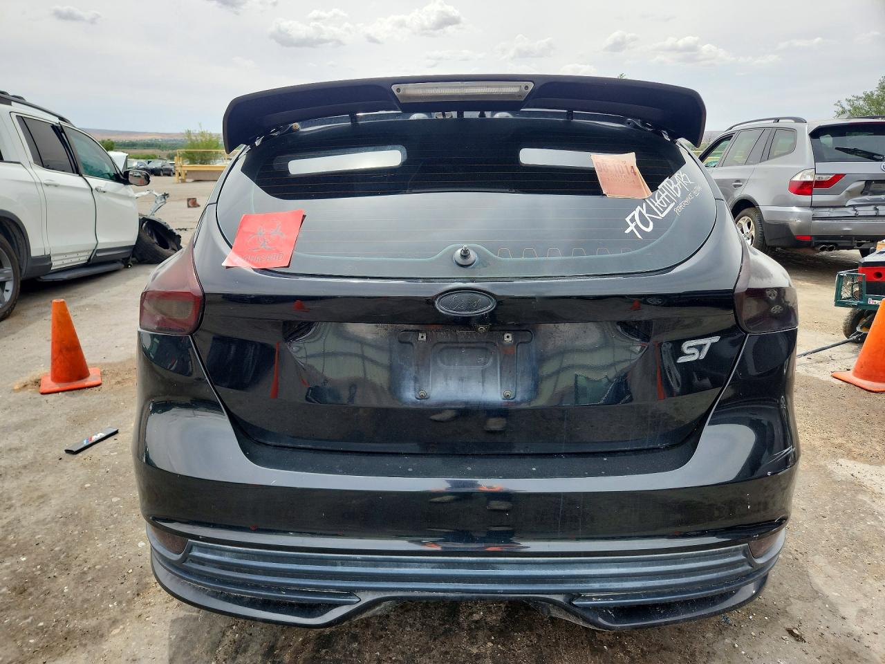 2016 Ford Focus St Black vin: 1FADP3L99GL347592