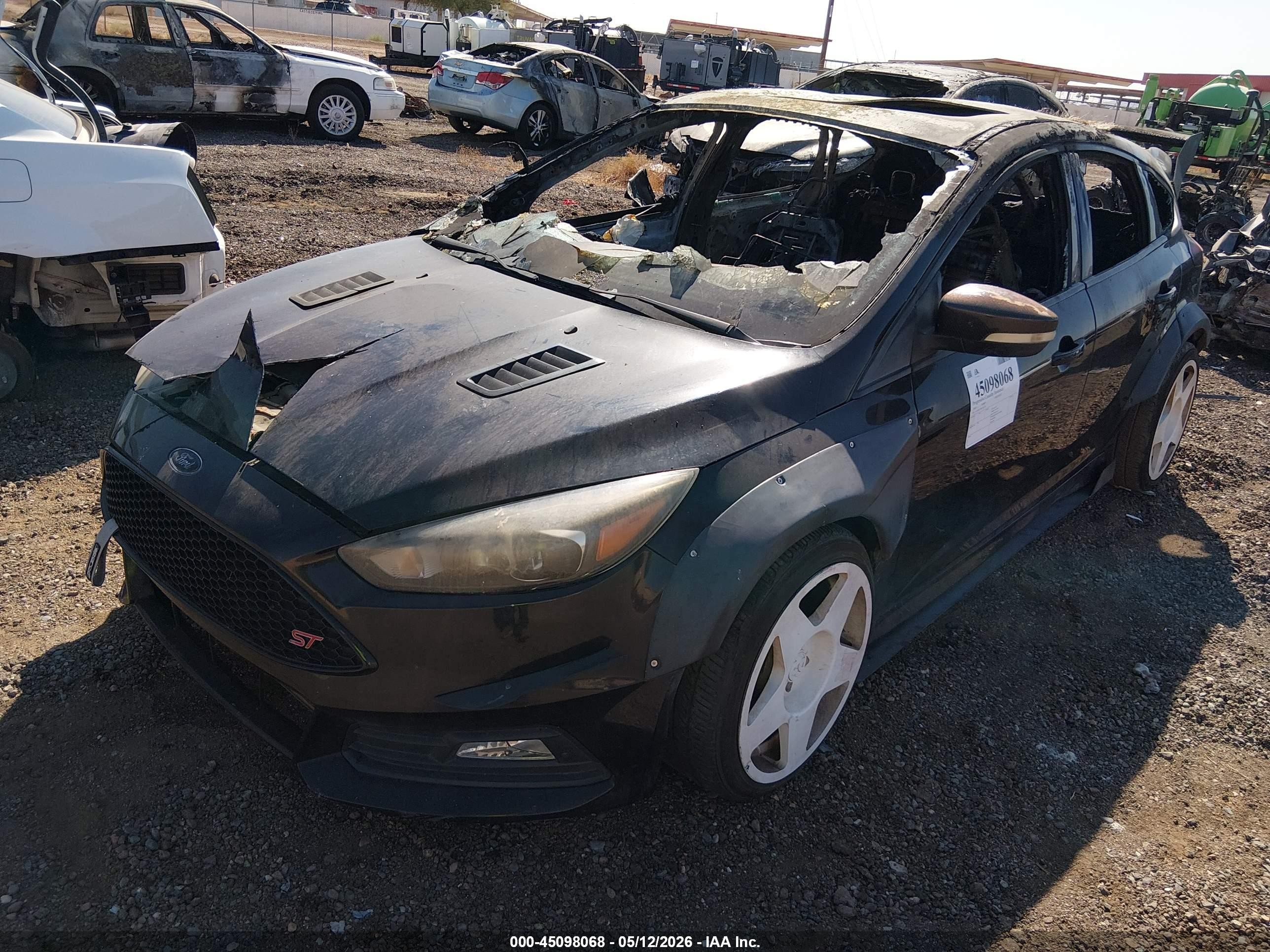 2016 Ford Focus St   Black vin: 1FADP3L99GL363226
