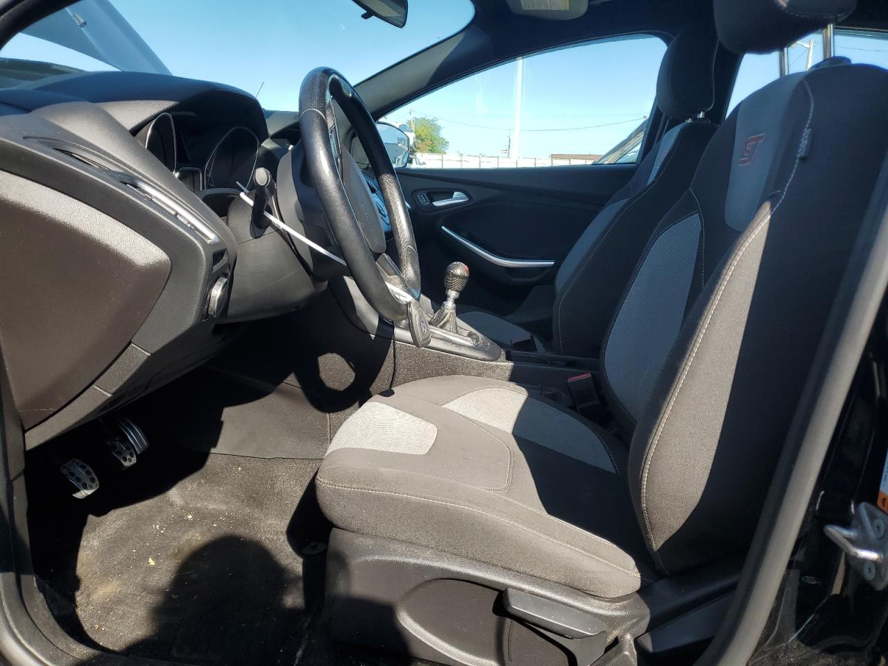 2017 Ford Focus St Black vin: 1FADP3L99HL302511