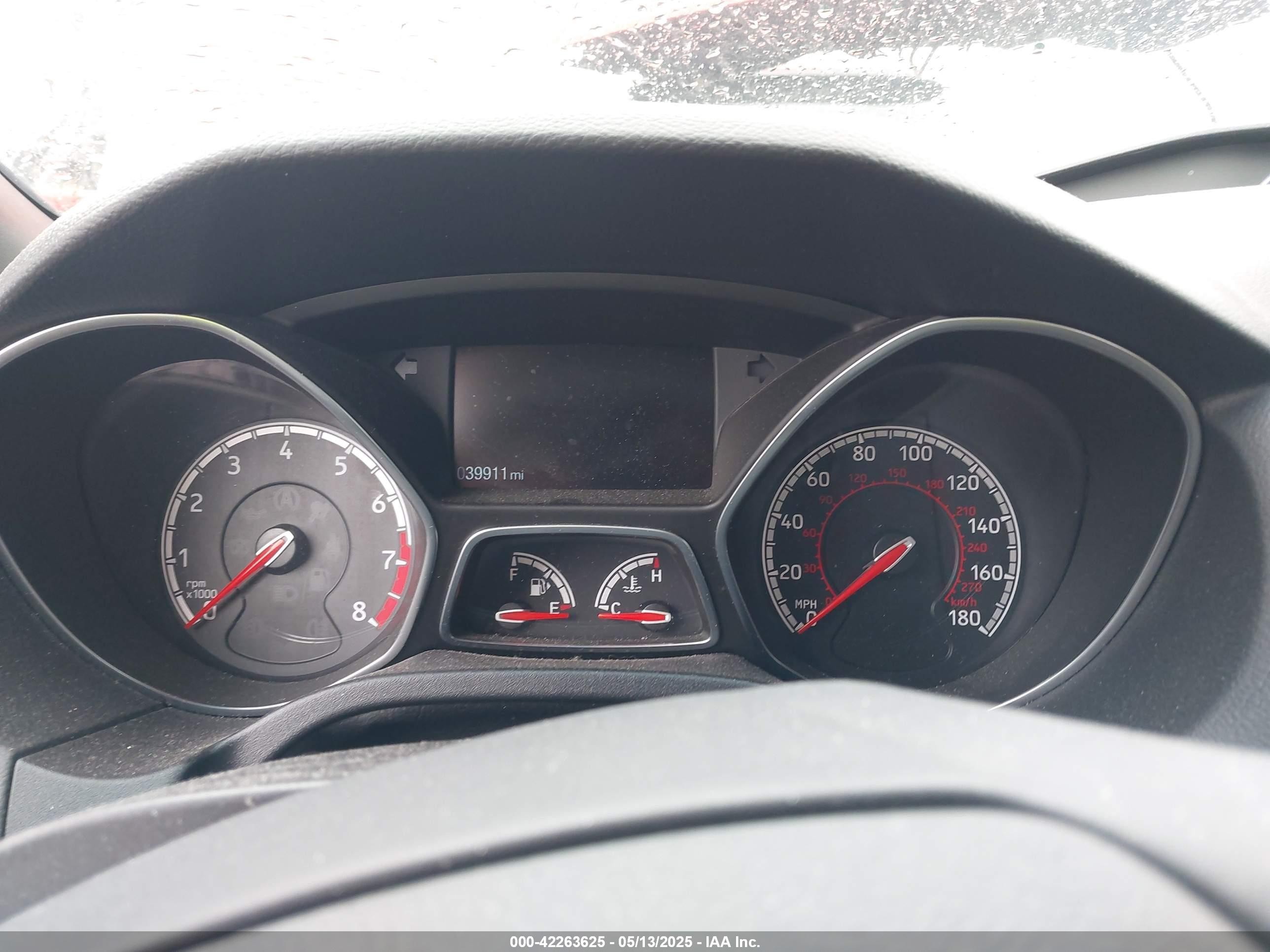 2018 Ford Focus St   Red vin: 1FADP3L99JL289586